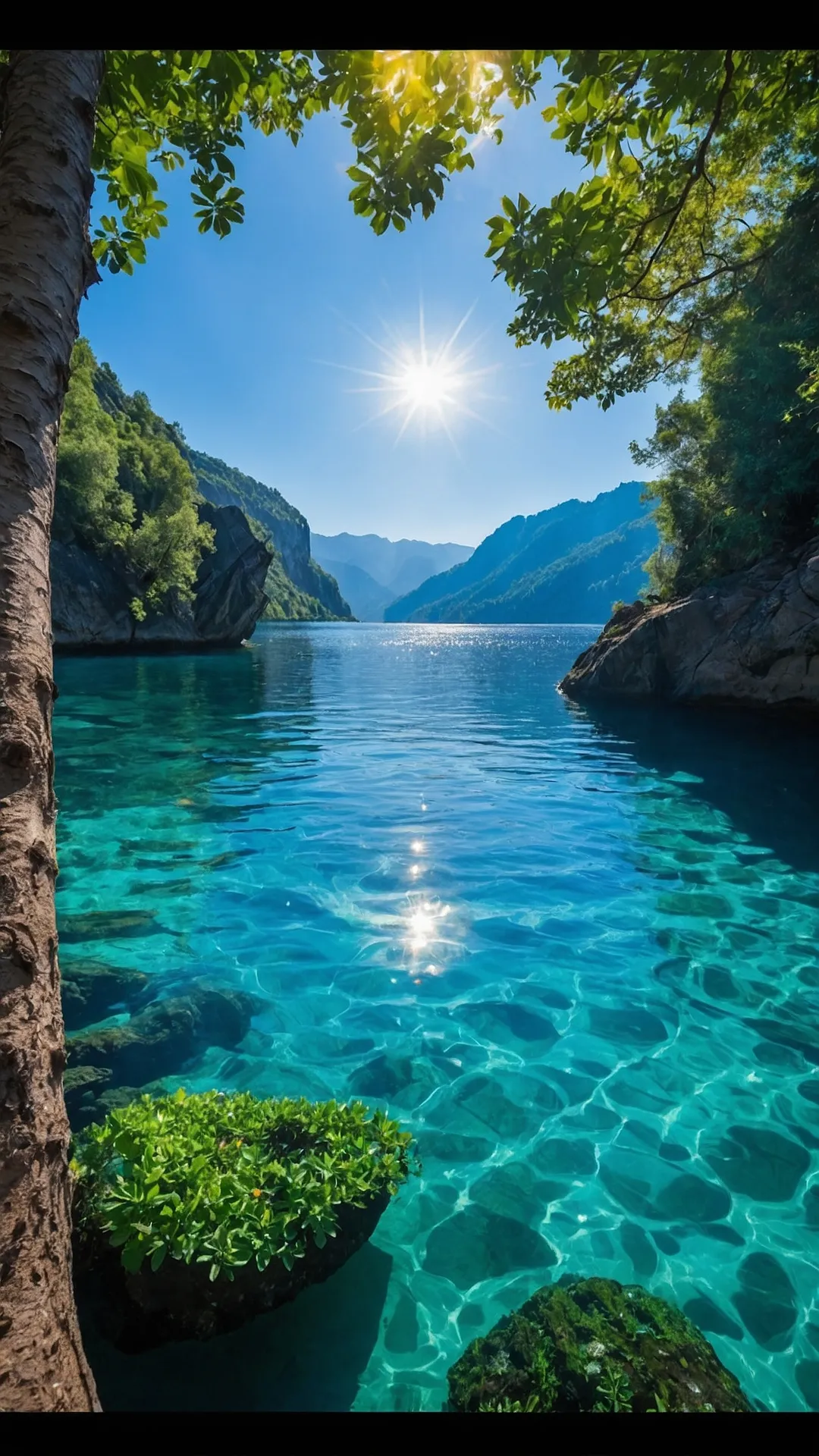 Sunlit Waterscapes