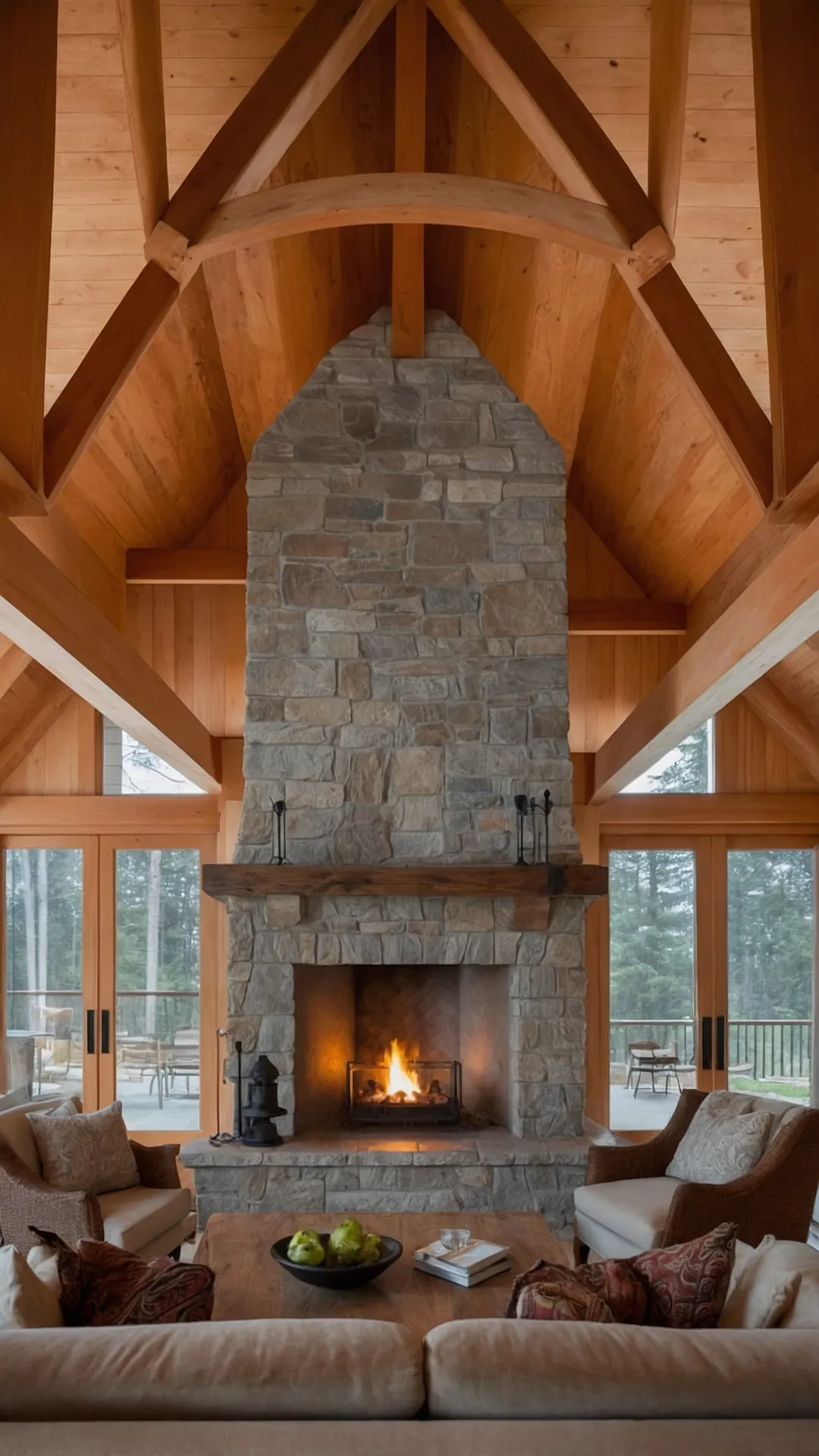 Living Room's Warm Heart