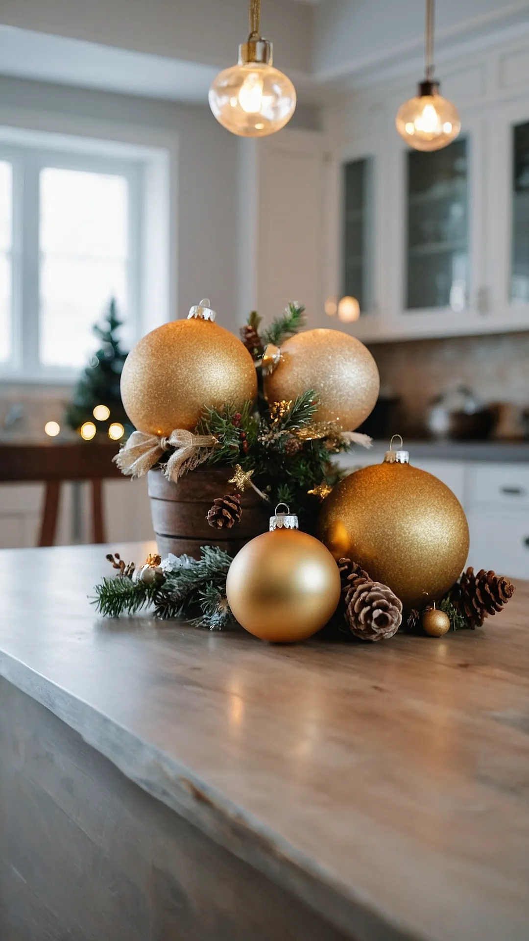 Golden Kitchen Christmas