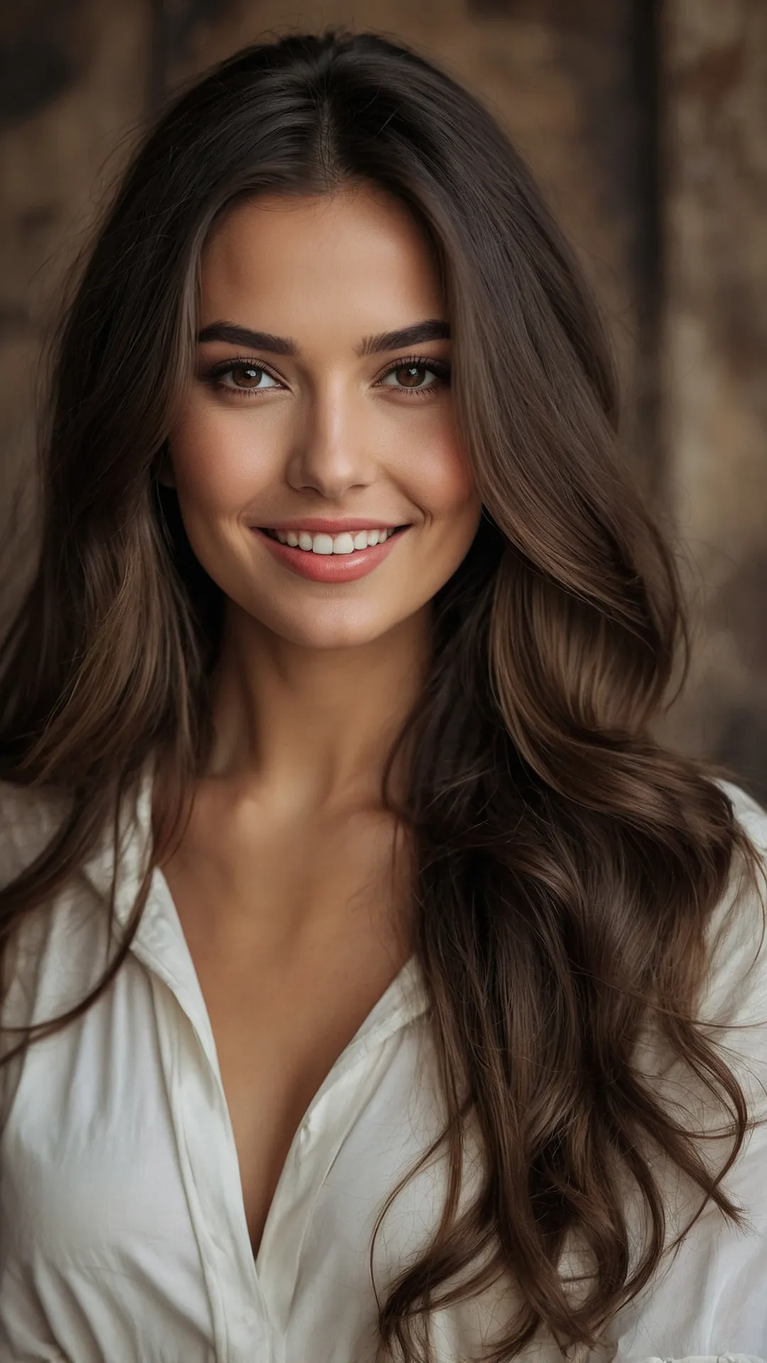 Deep Brown Confidence