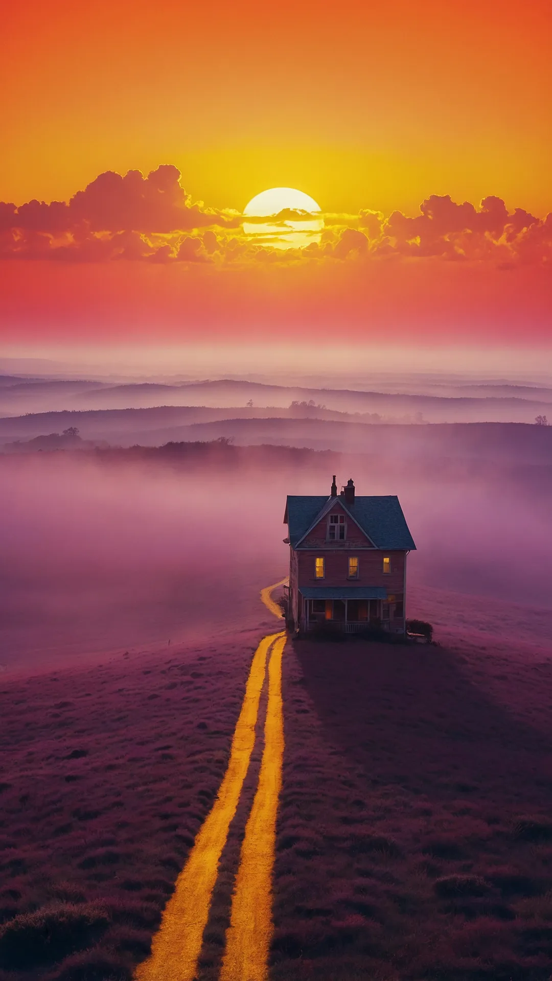 Sunset Screen Scene