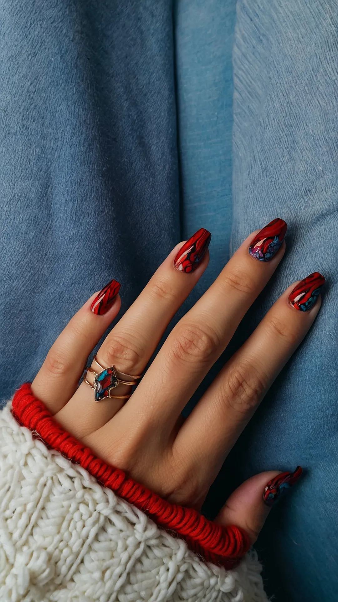 Fall's Inferno:  Red Hot Nails