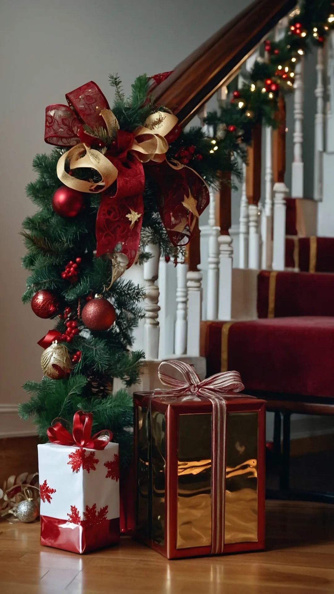 Christmas Staircase Magic