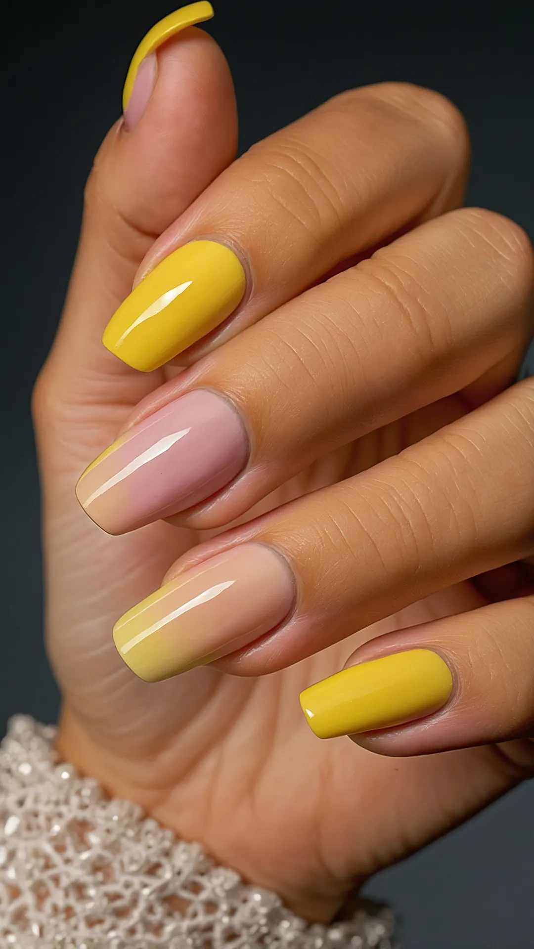 Citrus Burst Nails
