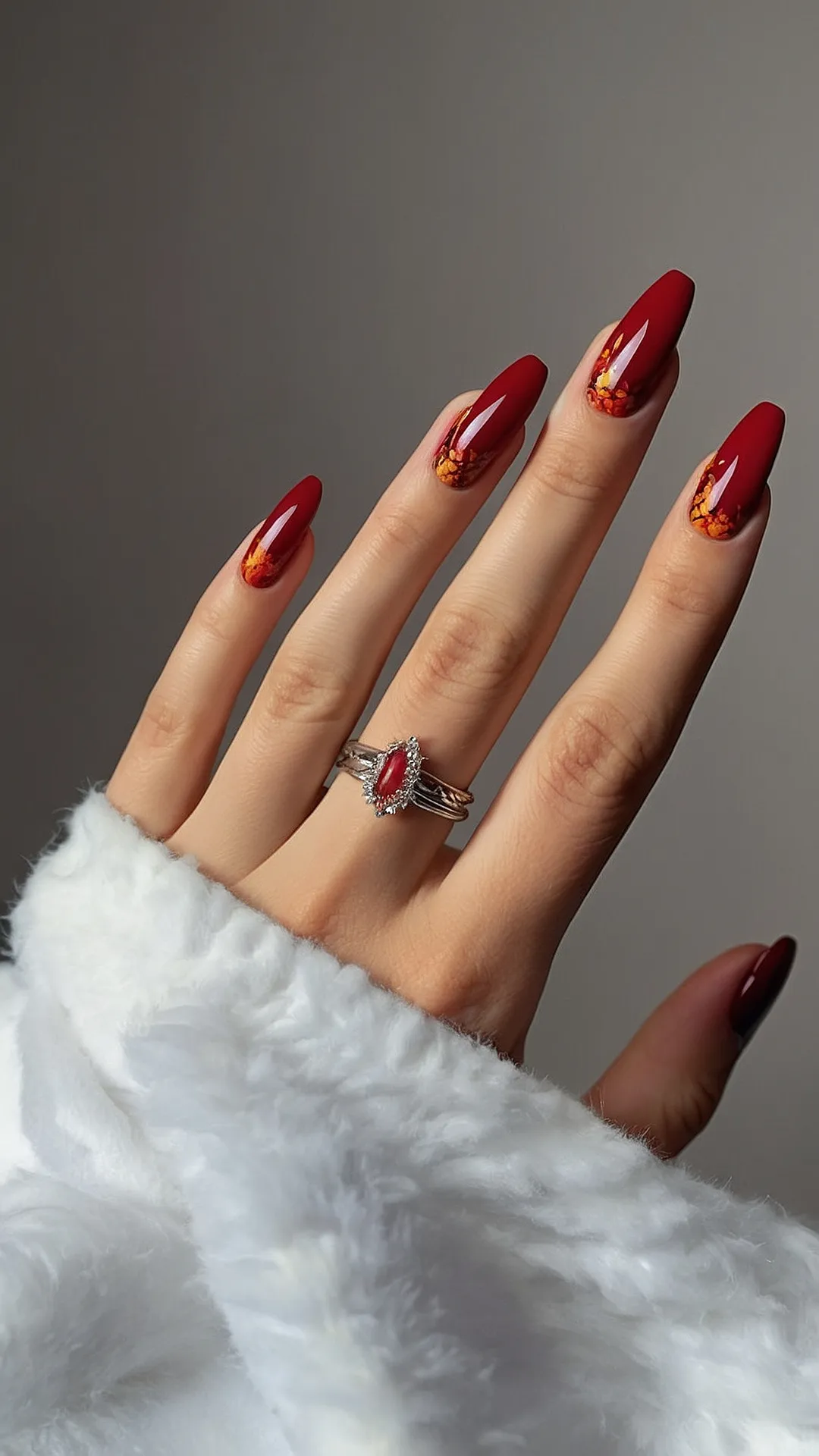 Crimson Crush: 2024 Nail Trends