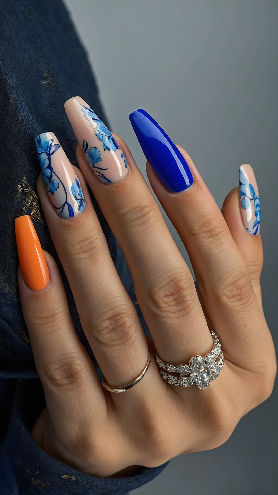 Electric Blue Tips