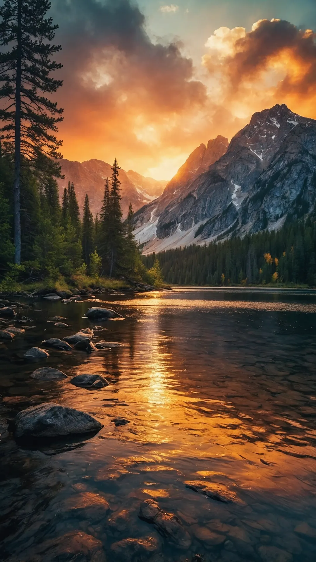 Above The Treeline Lens