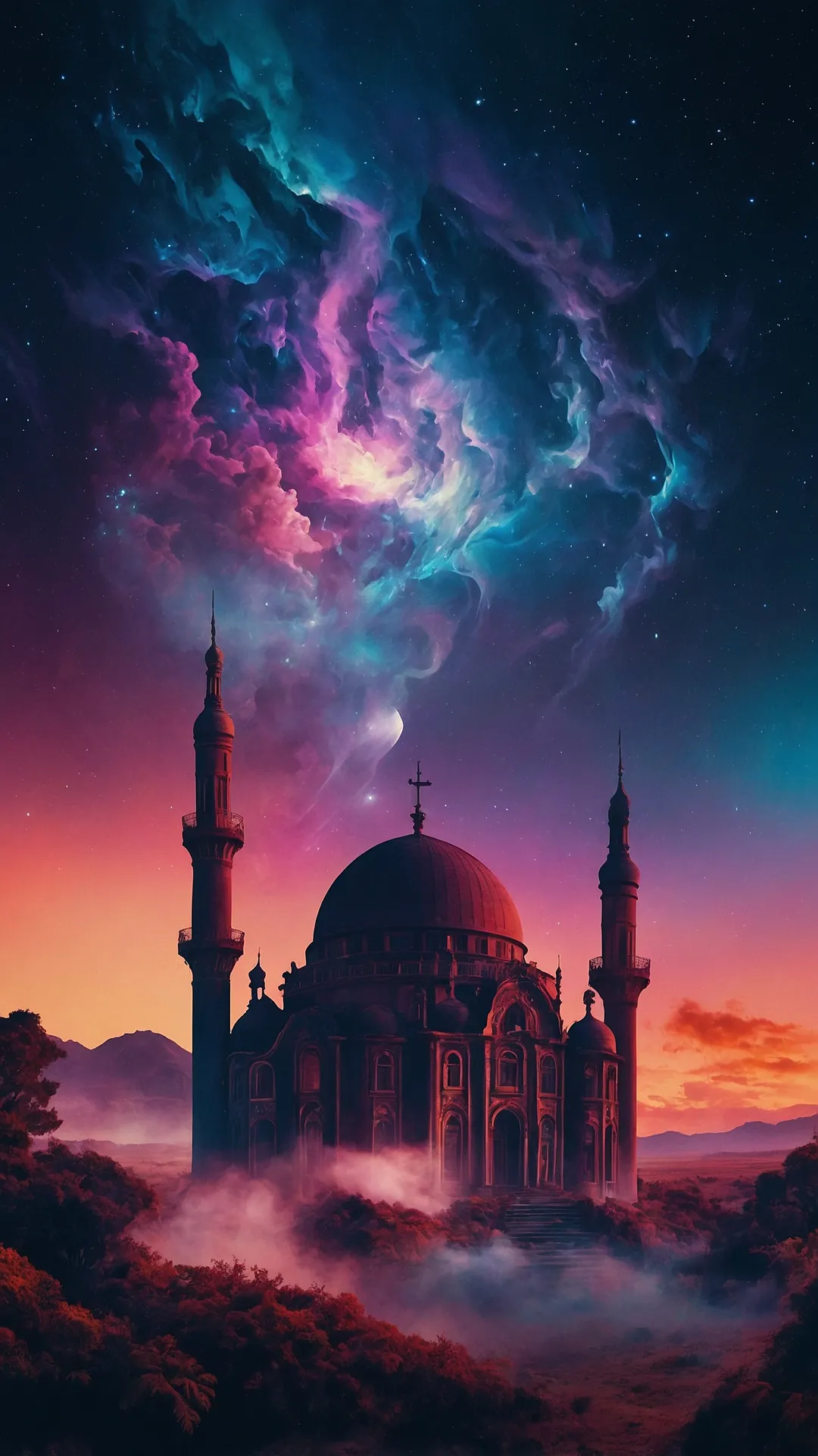 Sacred Cosmic Canvas