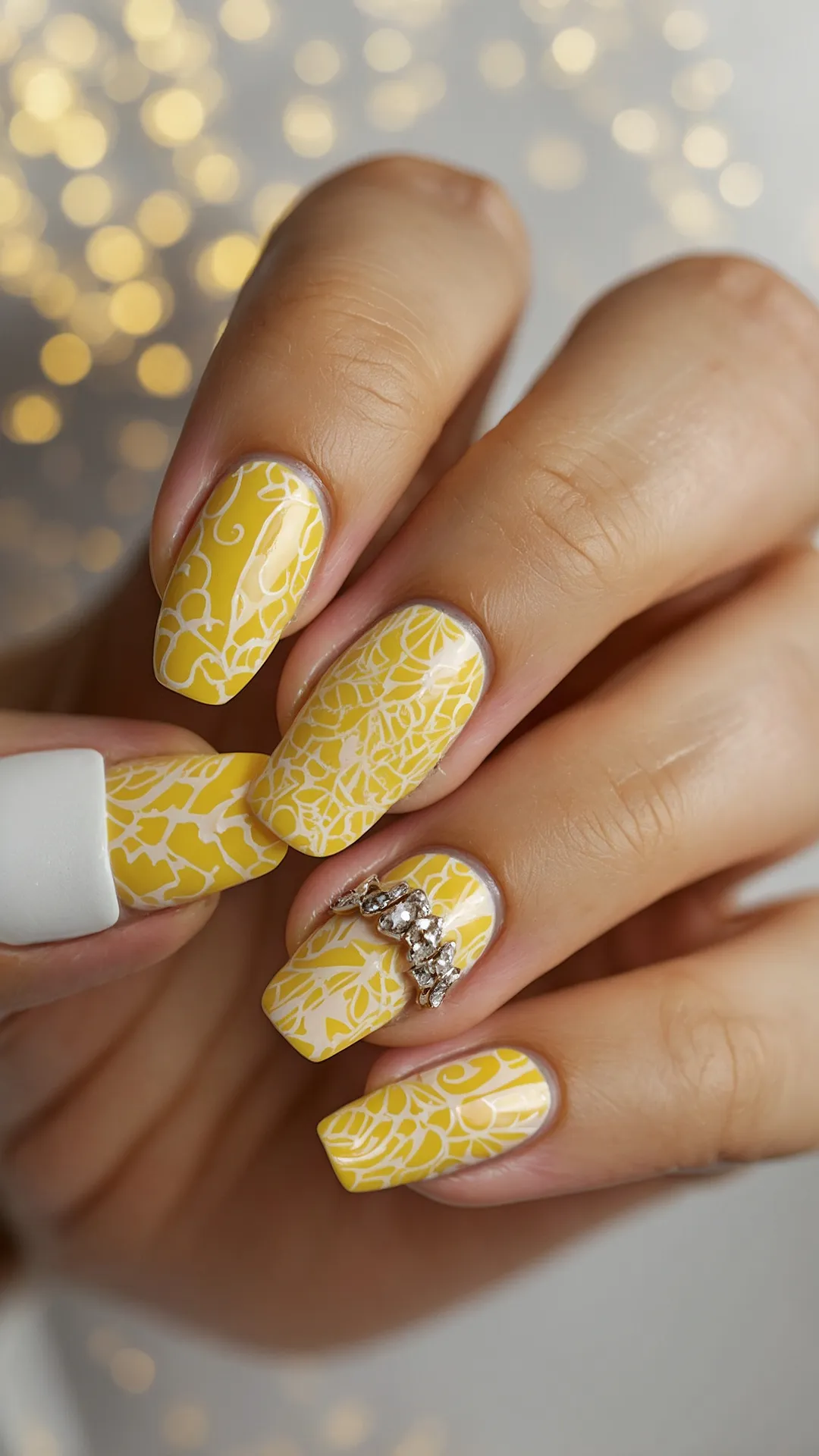Liquid Sunshine Nails