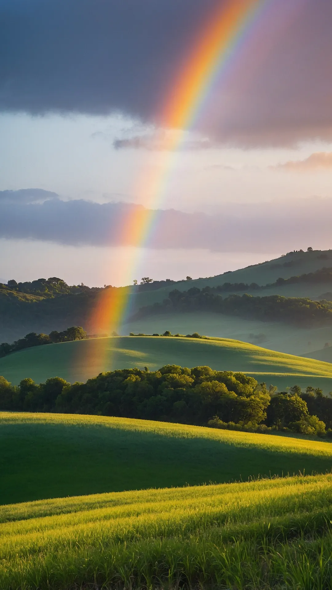 Rainbow Arc Dawn