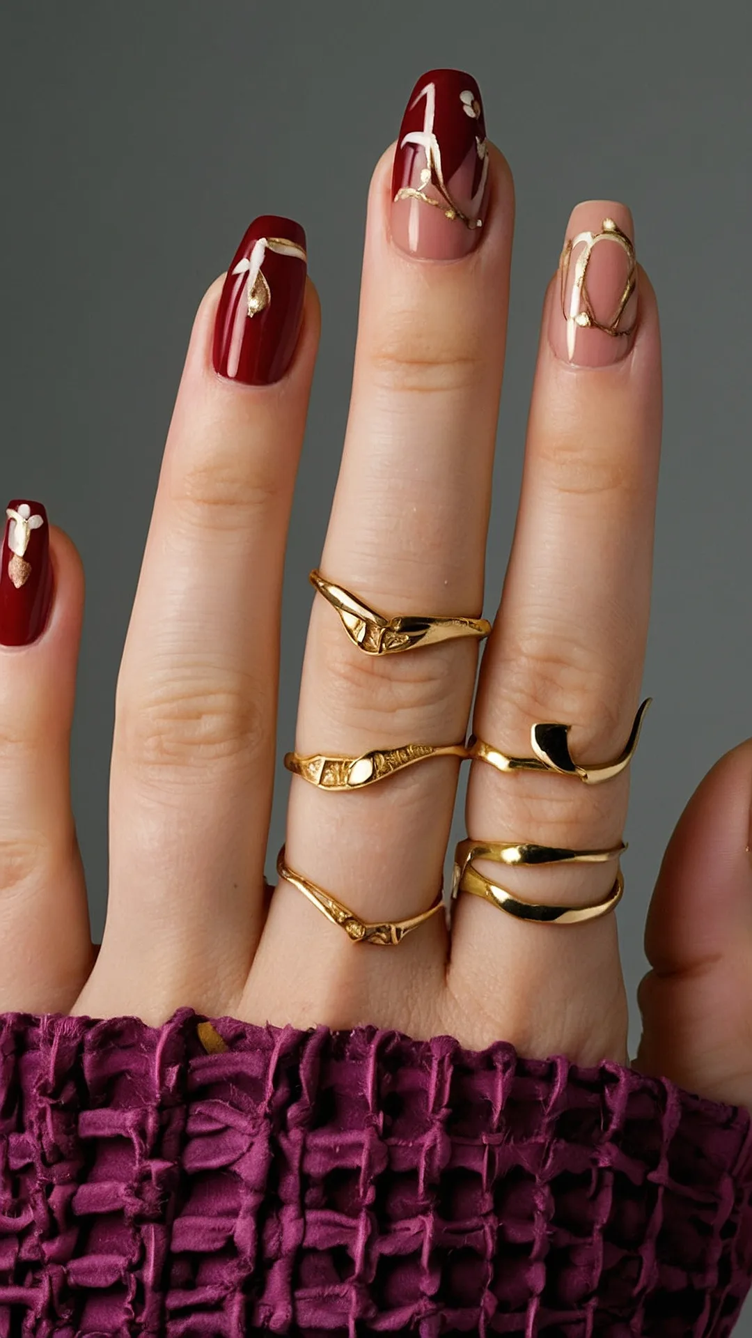 Gilded Burgundy