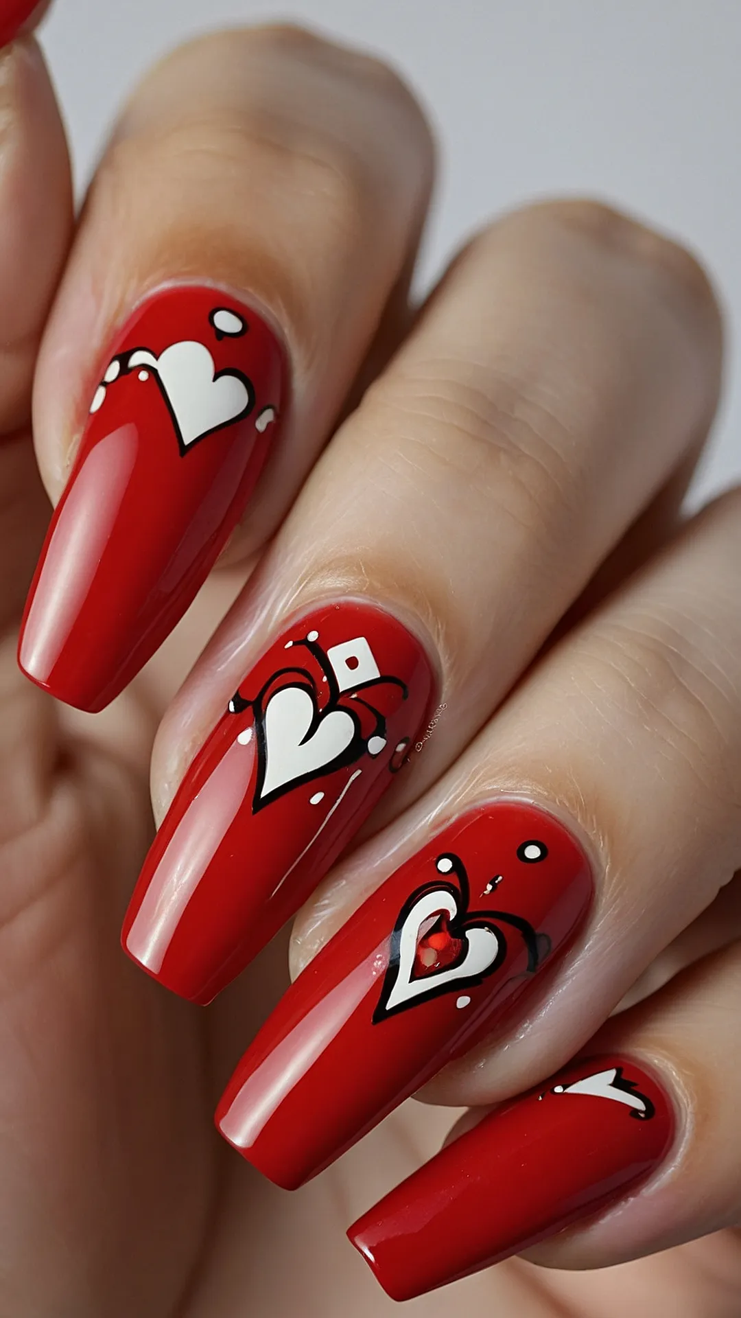 Red Nail Spring Heat