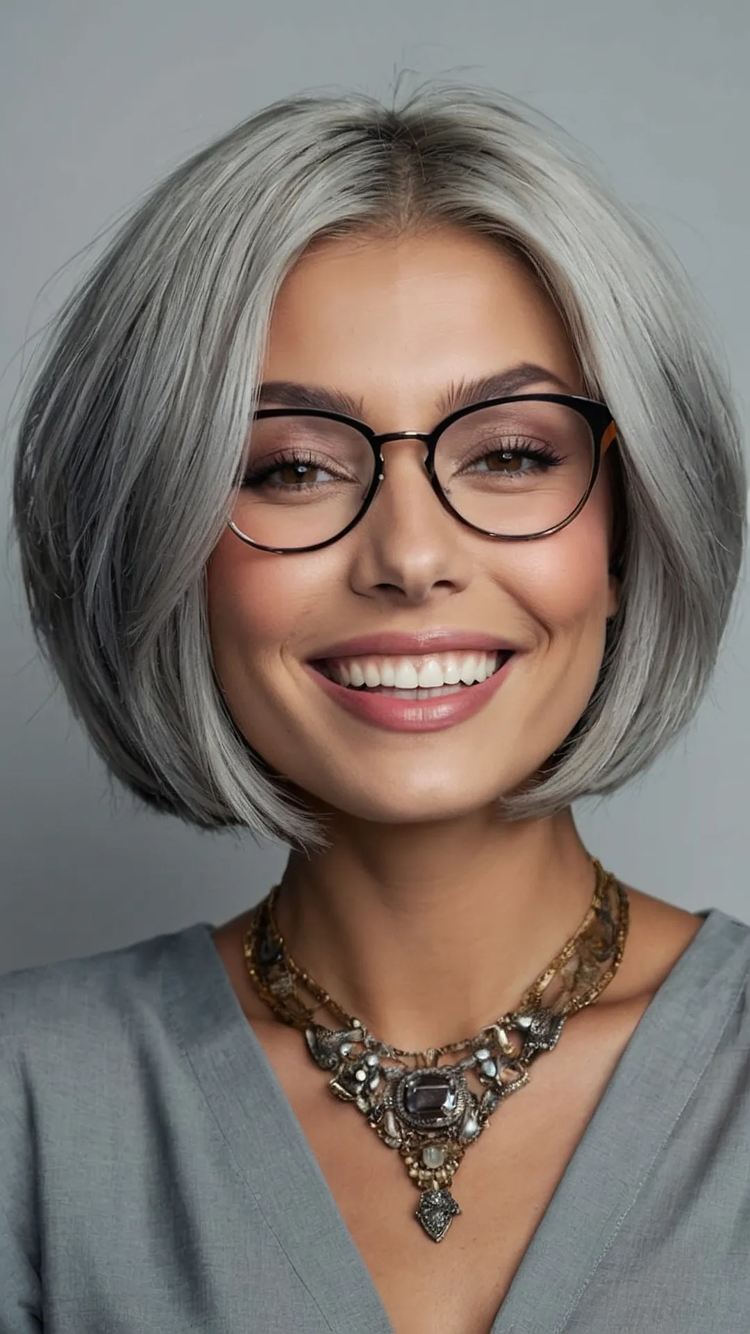 Grey Bobs: The Hairdo that Rocks the Look!