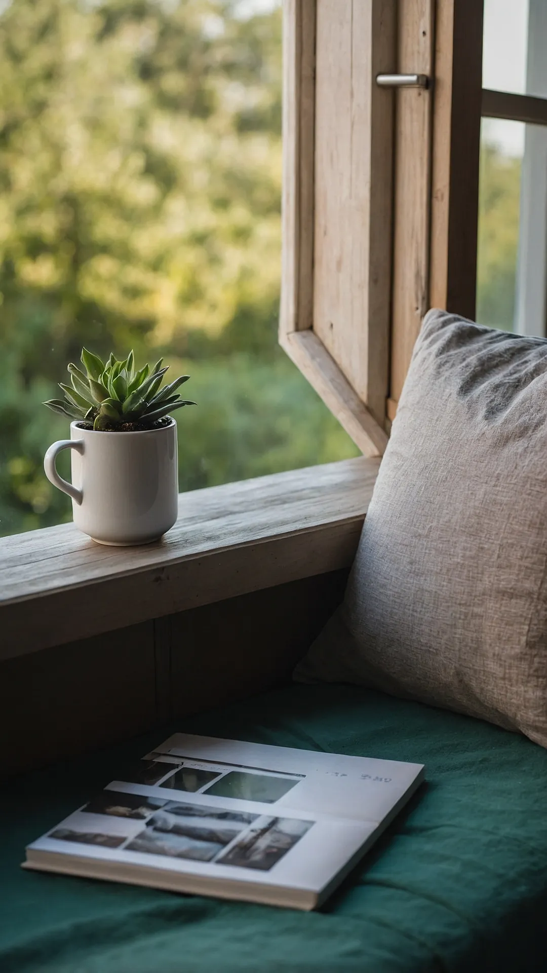 Succulents and Cozy Moments