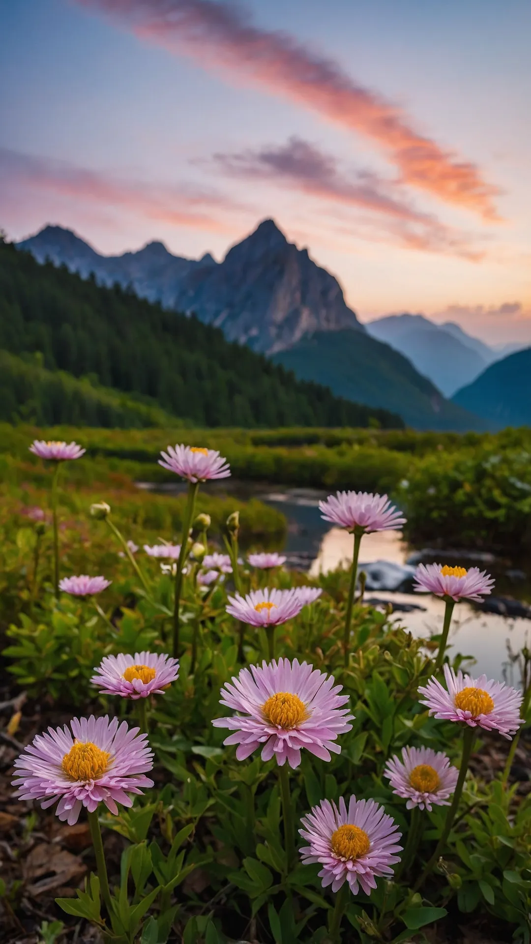Peaks Meet Petals