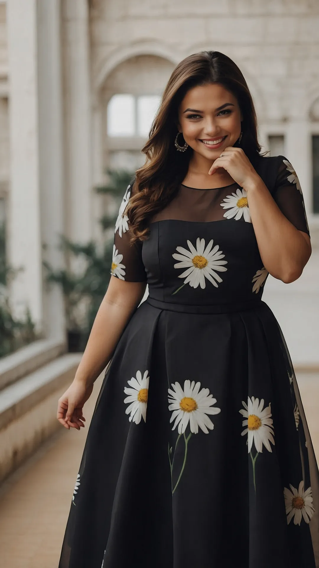 Daisy Crazy Cotton Frock Vibes
