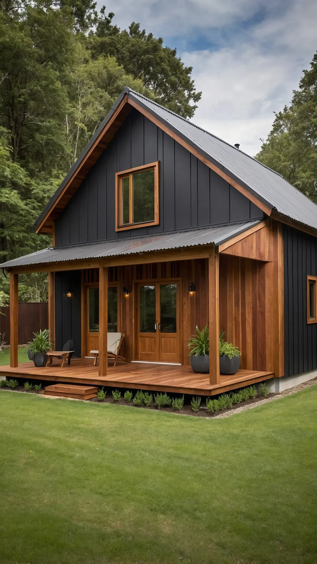 Modern Wood Retreat