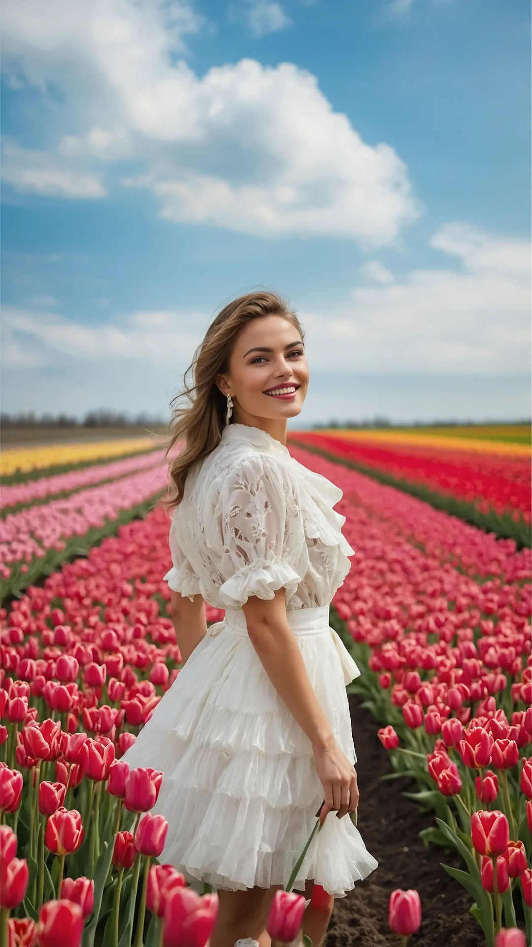Dressed Among Blooms