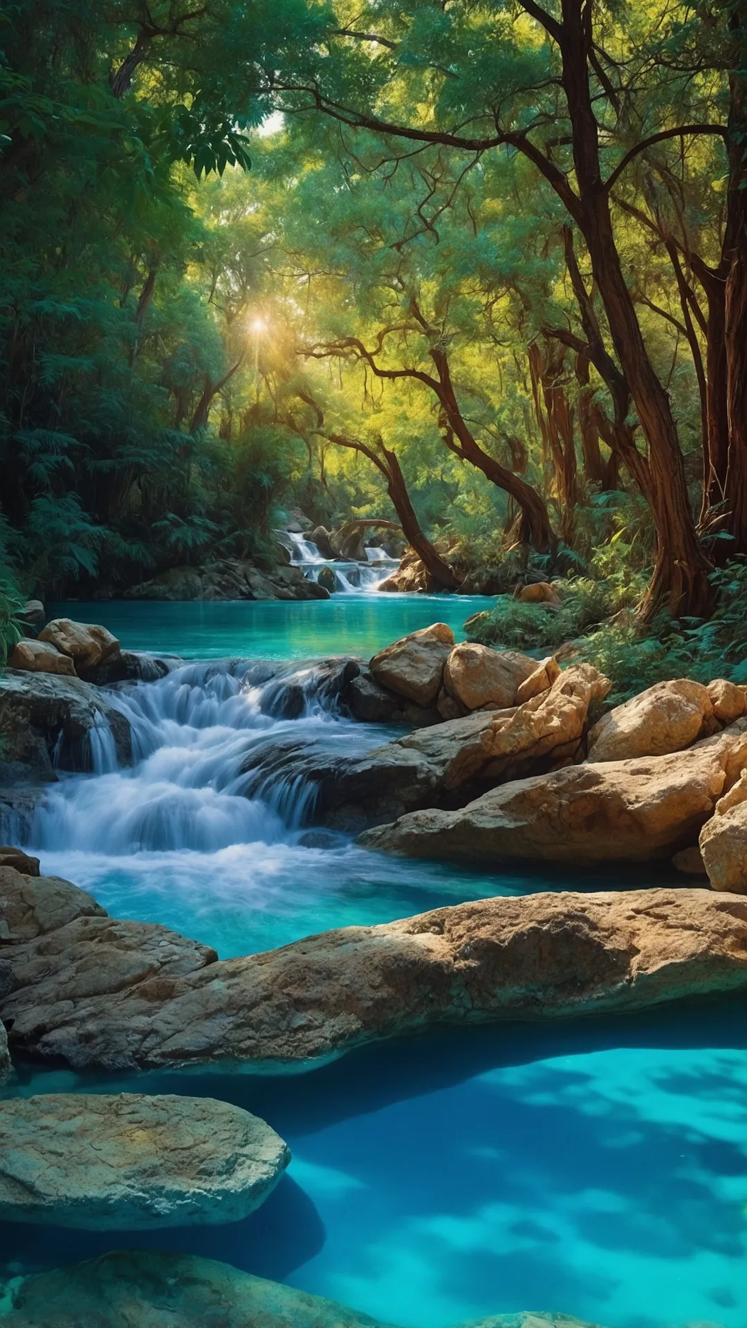 Splashy Screen Scene