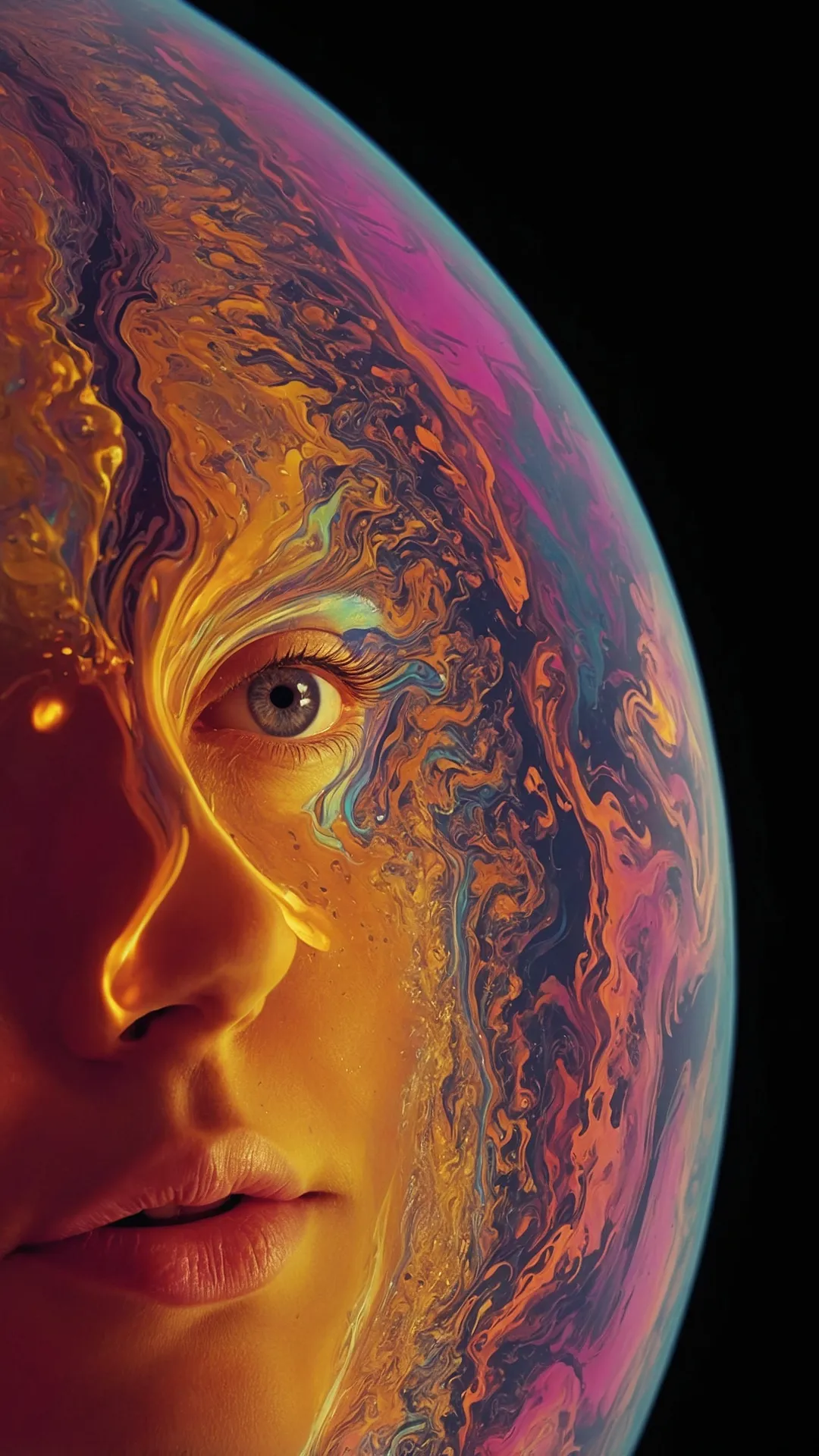 Peering Eye Wallpaper