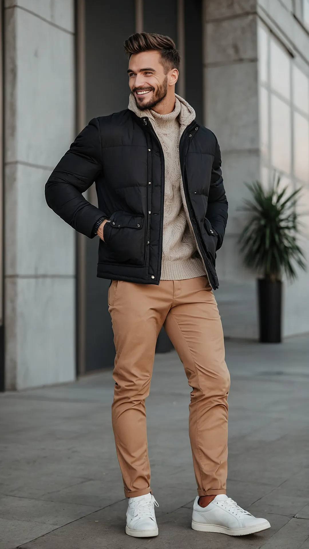 Beyond the Suit: Casual Sharp