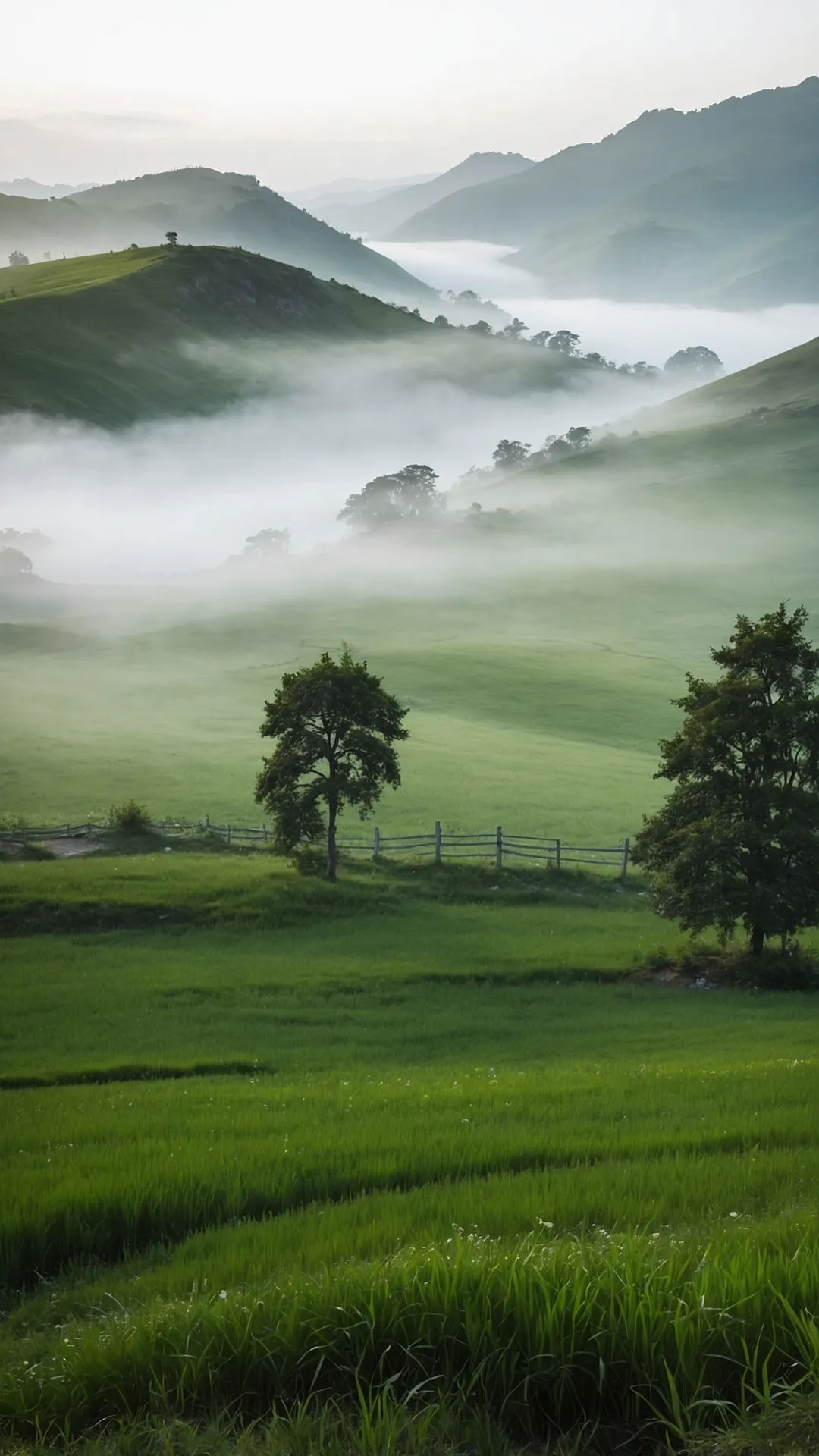 Misty Dawn Light