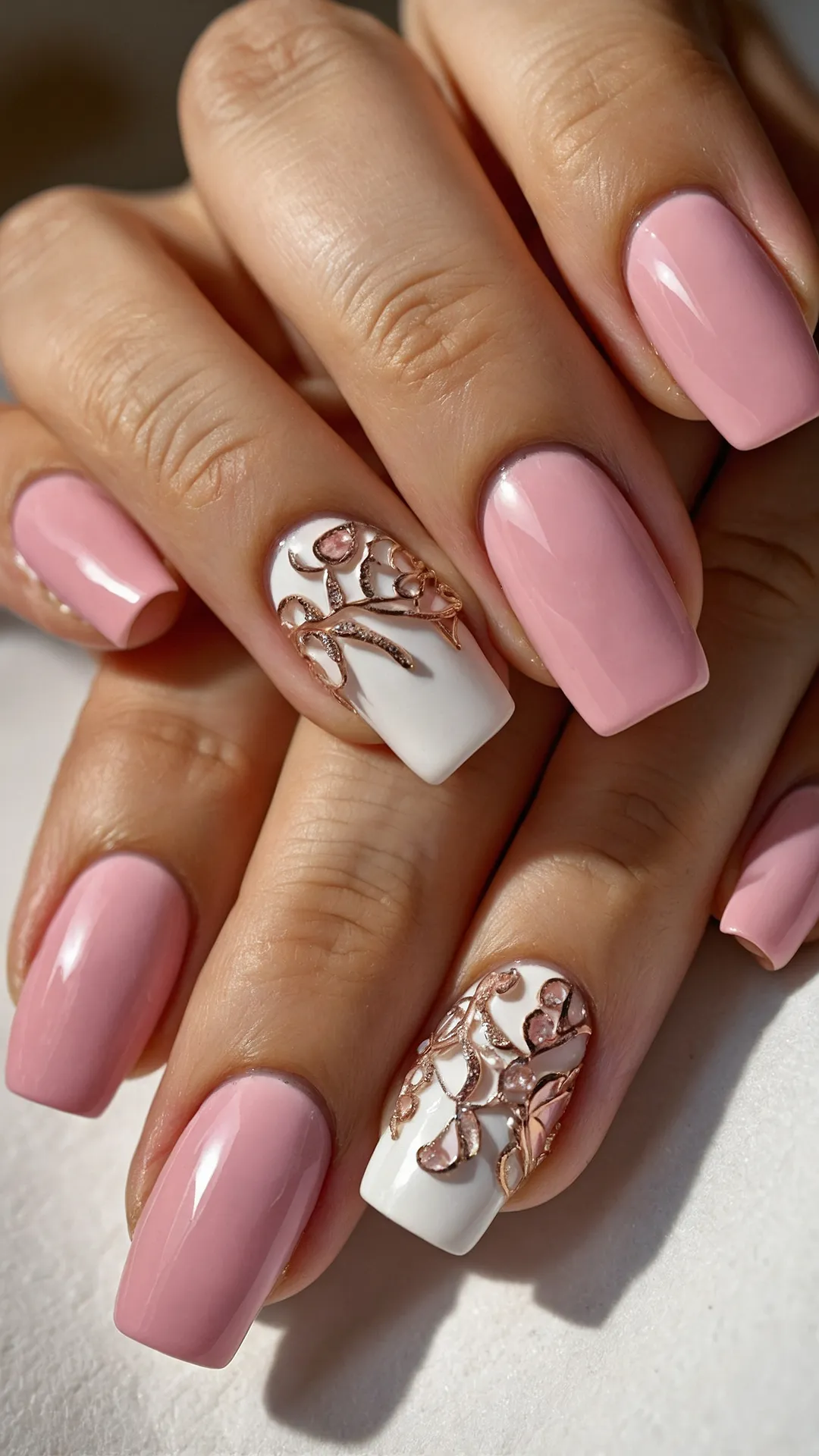 Luminous Summer Nails