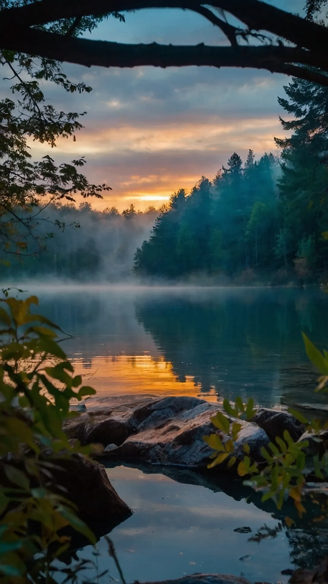 Reflections & Pines