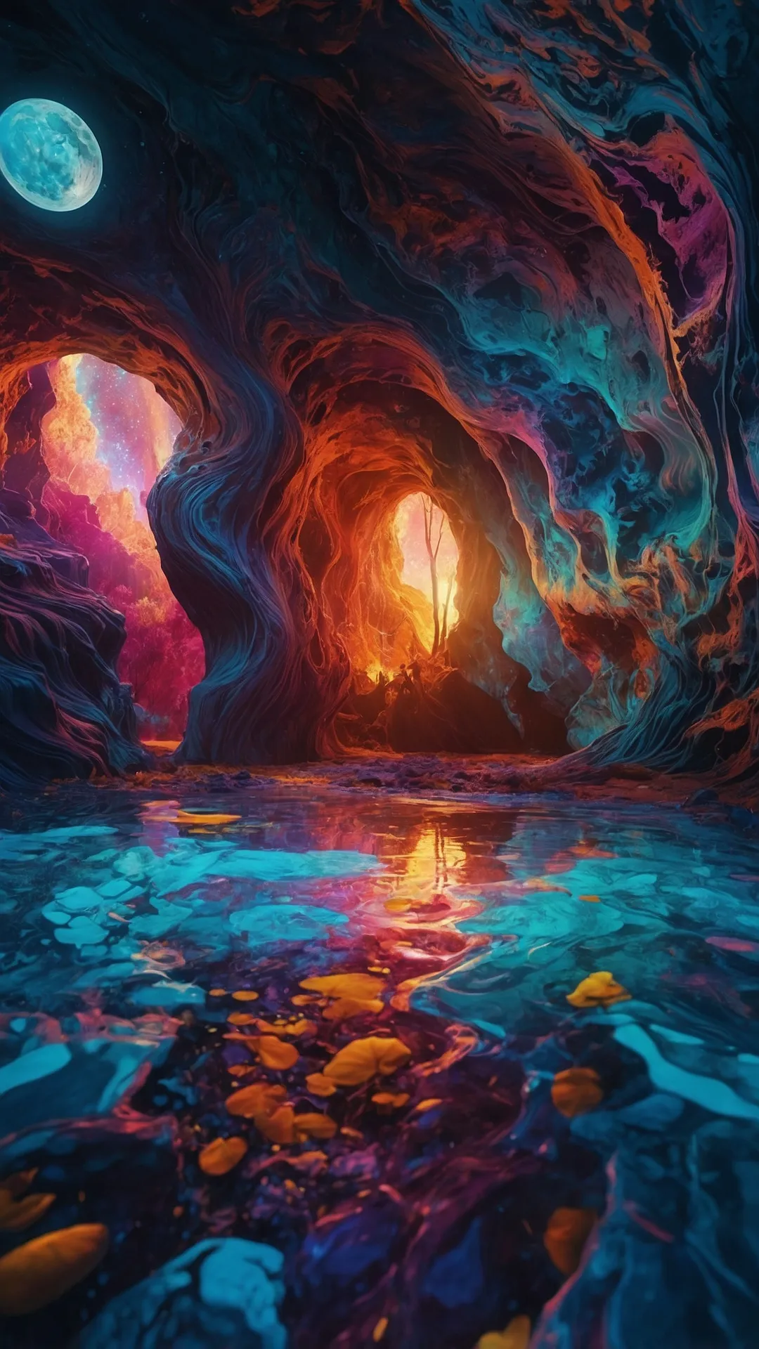 Cosmic Cave Party View