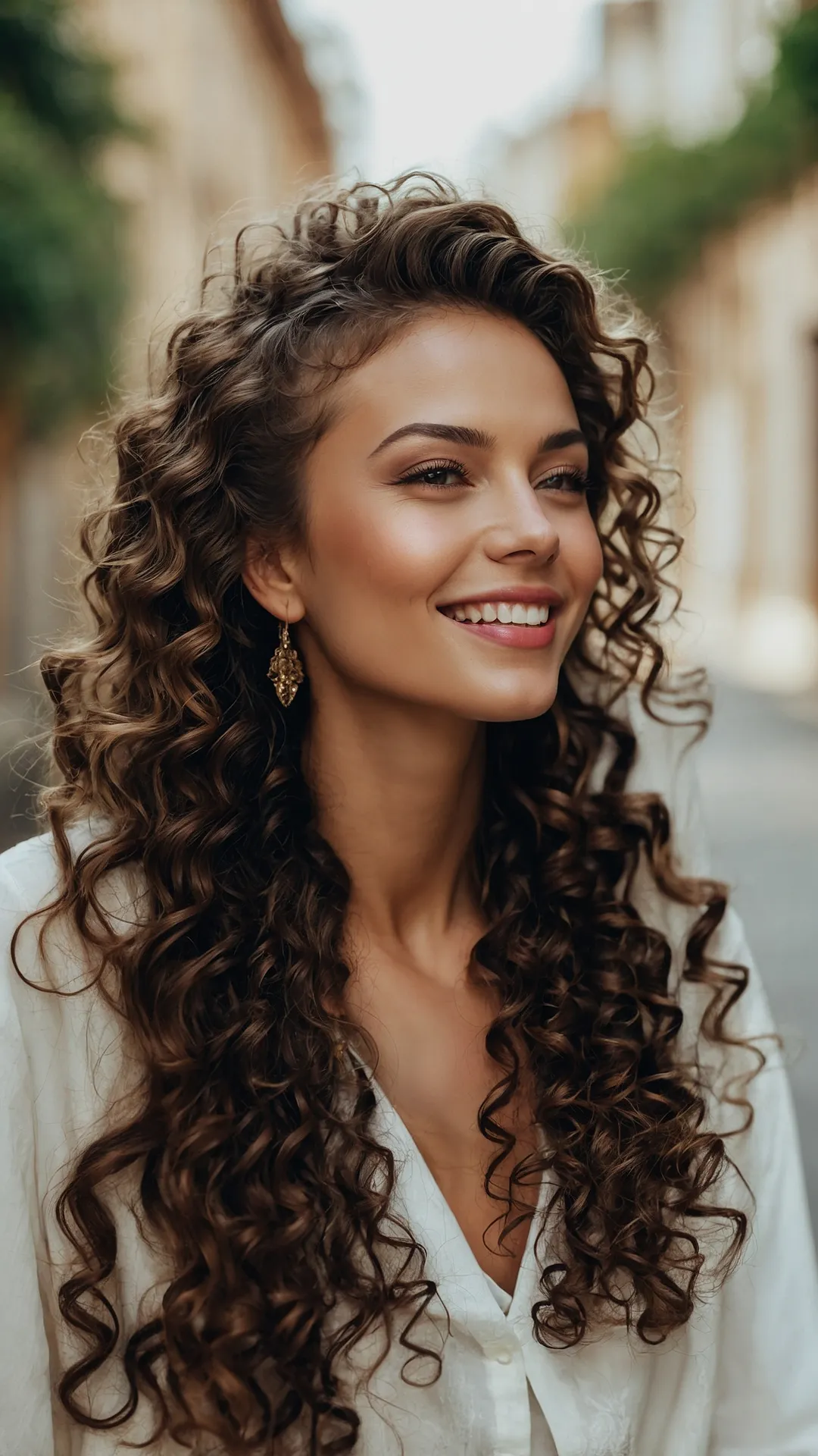 Curly Confidence for Prom