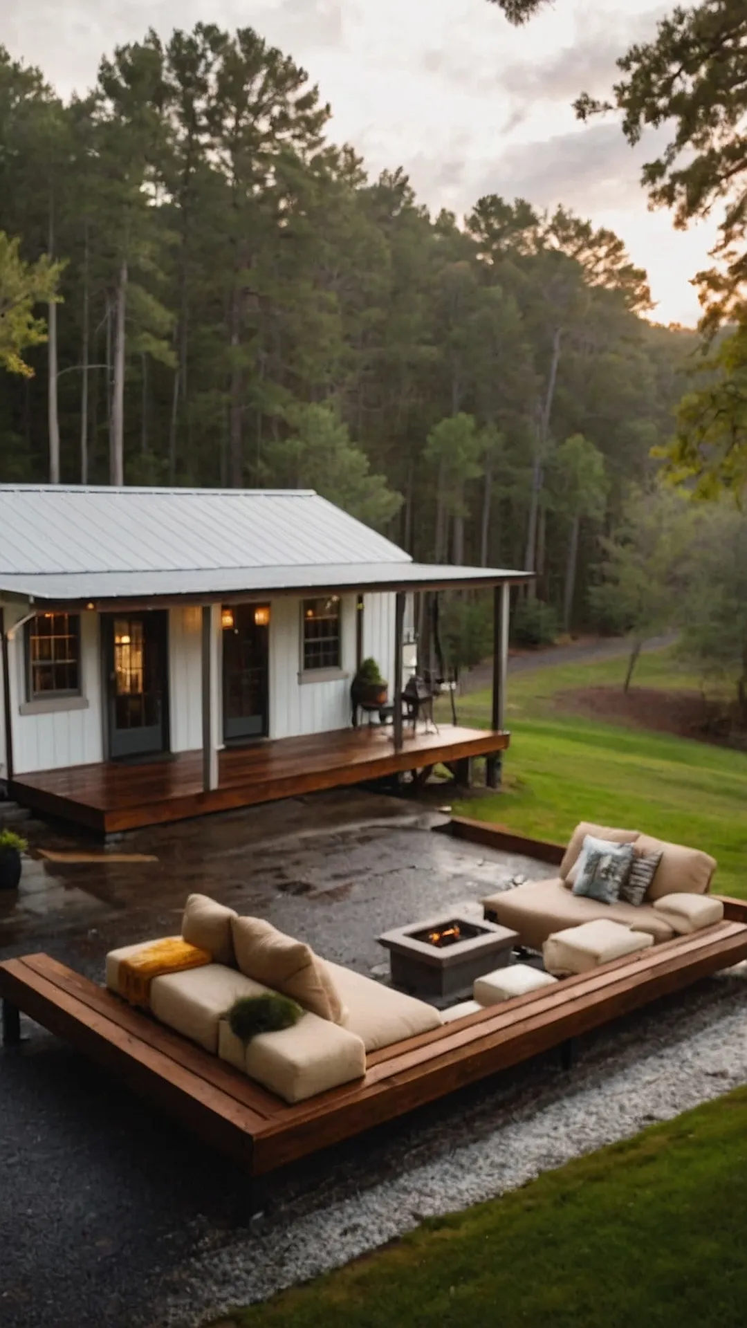 Rustic Retreat, Modern Style