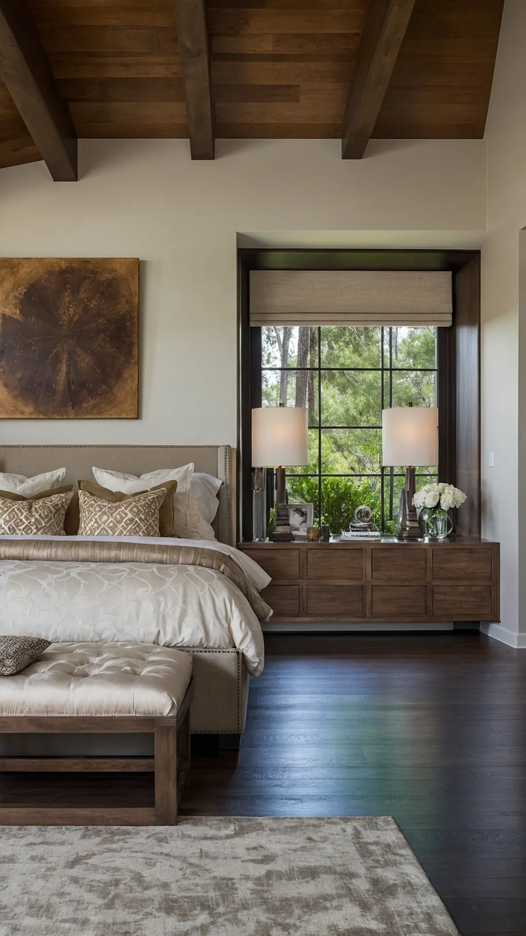 Lush Bedroom Living