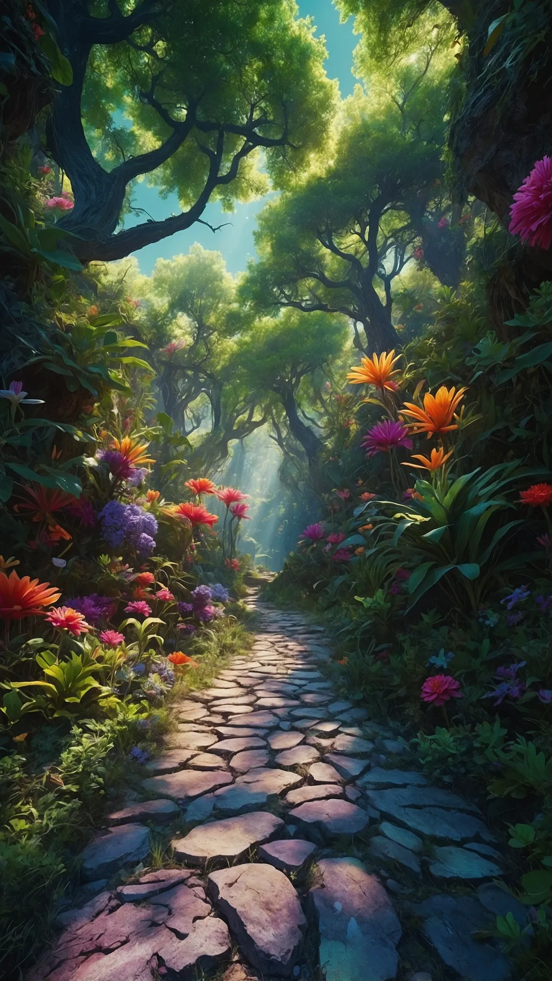 Magical Flowers for Your Screen