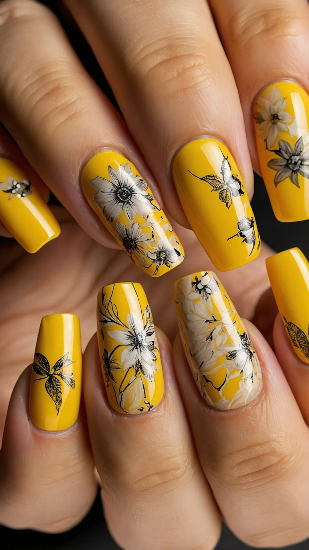 Butterfly Yellow Tips
