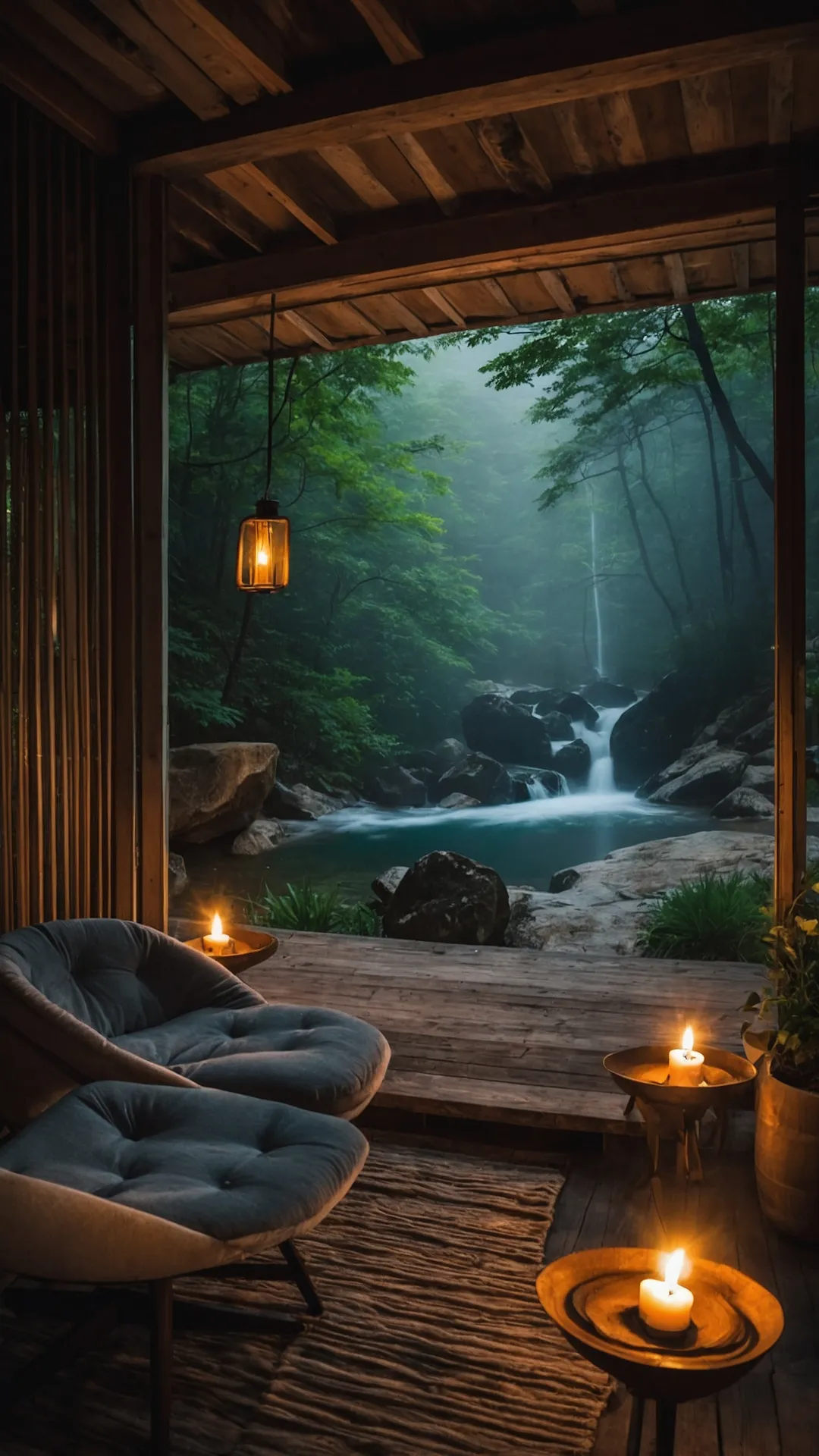Cascading Calm Dreams