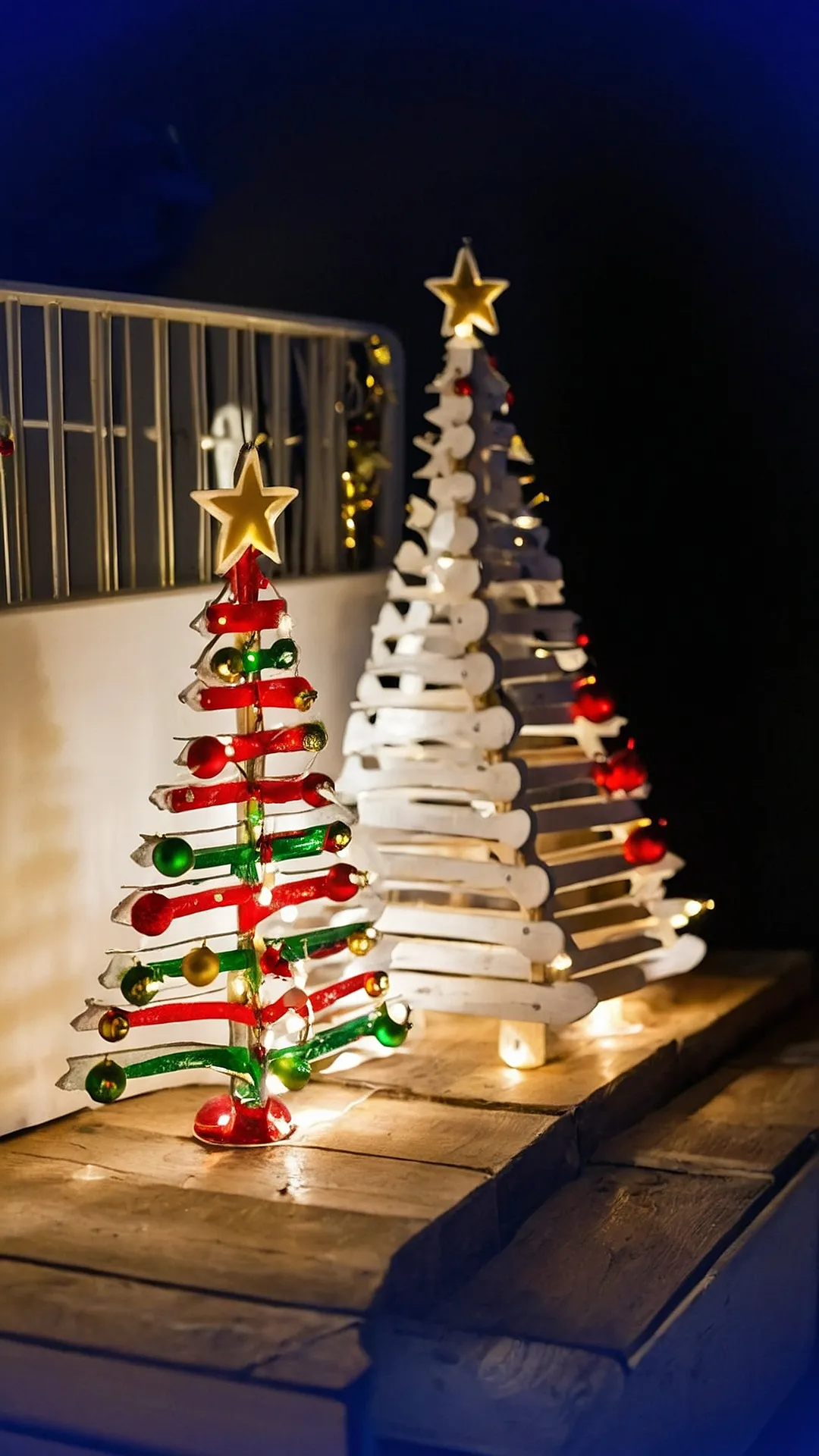DIY Sparkle Christmas Tree