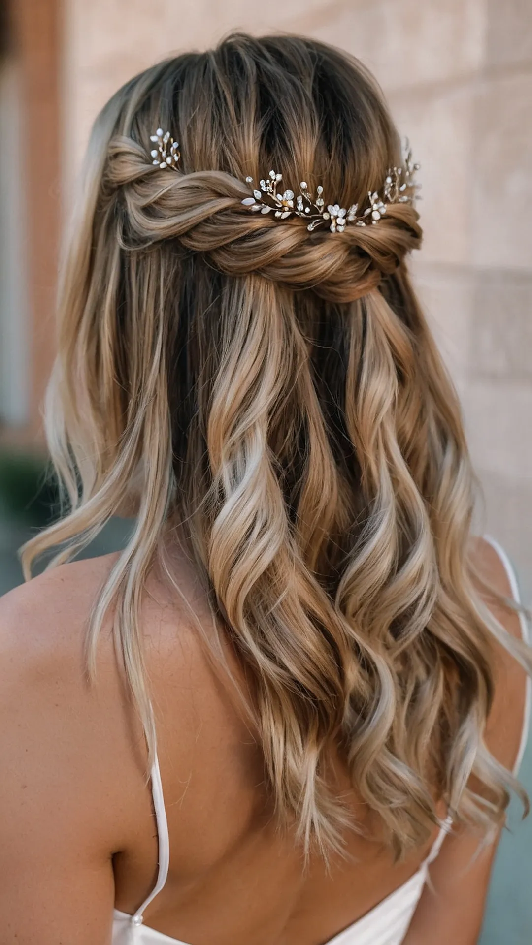 Trending Half Up Half Down Wedding Haircuts for Modern Brides