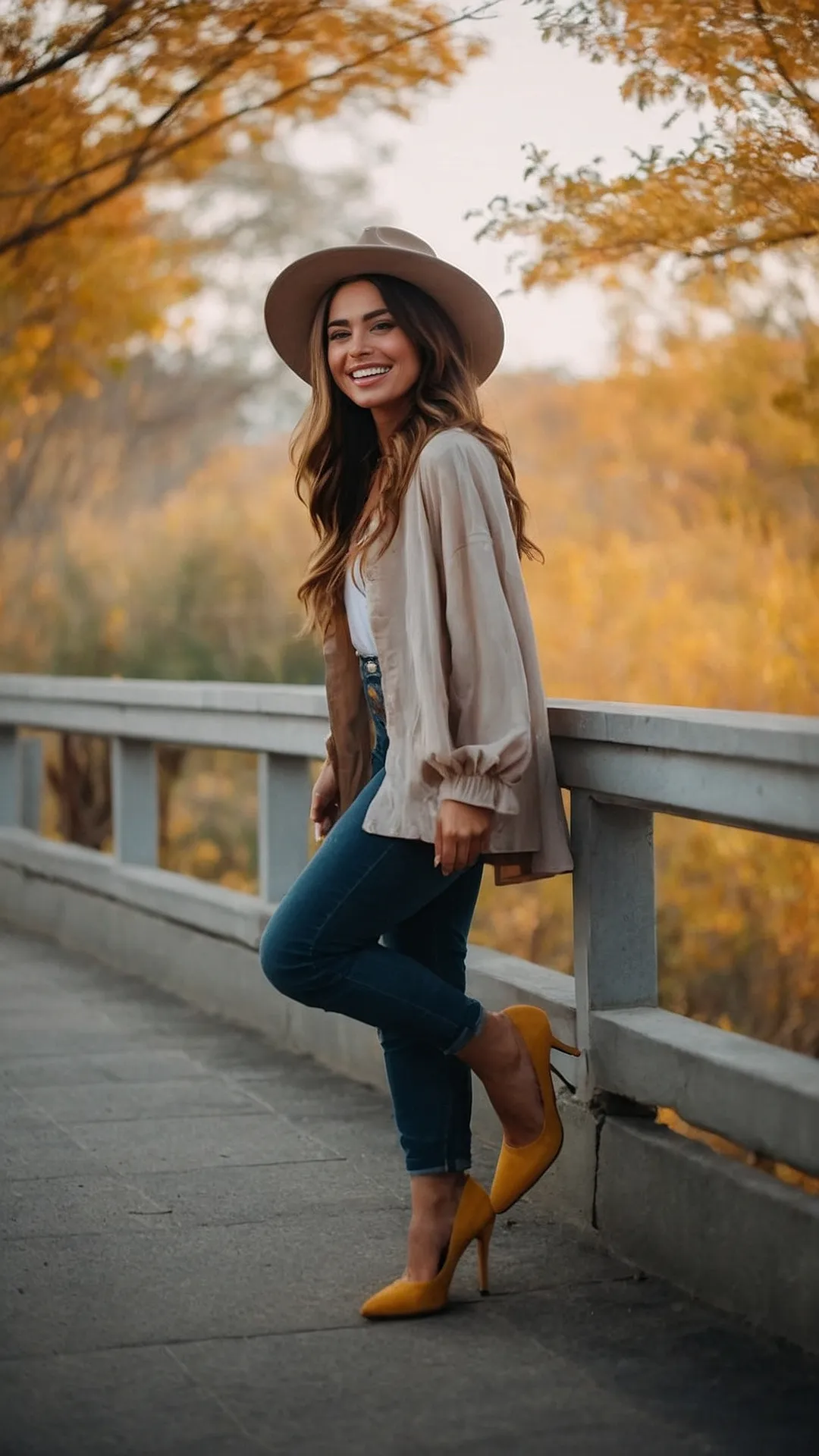 Denim Dreams & Fall Smiles