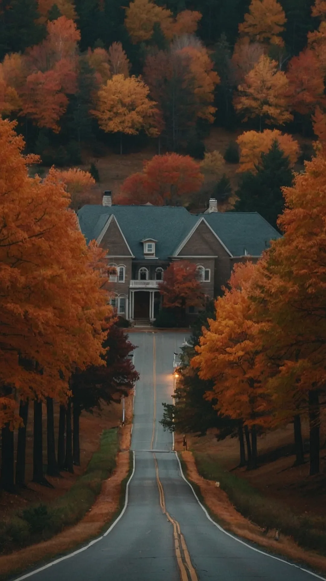 Autumn Driveway Dreams üçÇ