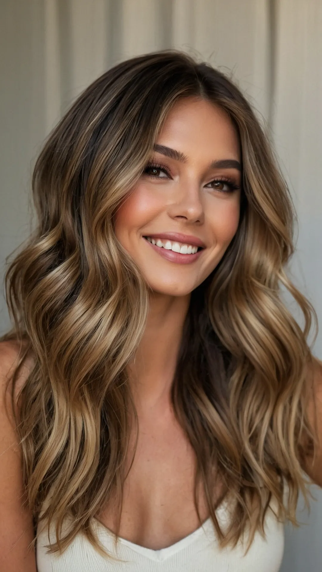 Autumn Glow: Bronde Balayage