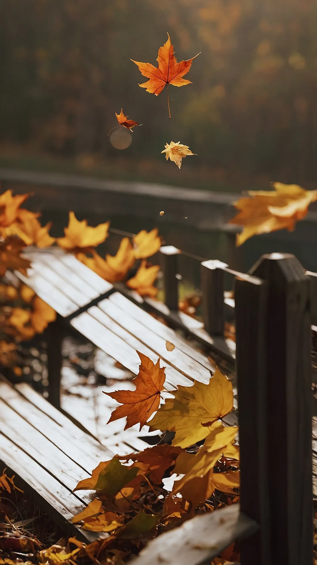 Autumn's Leafy Serenade: