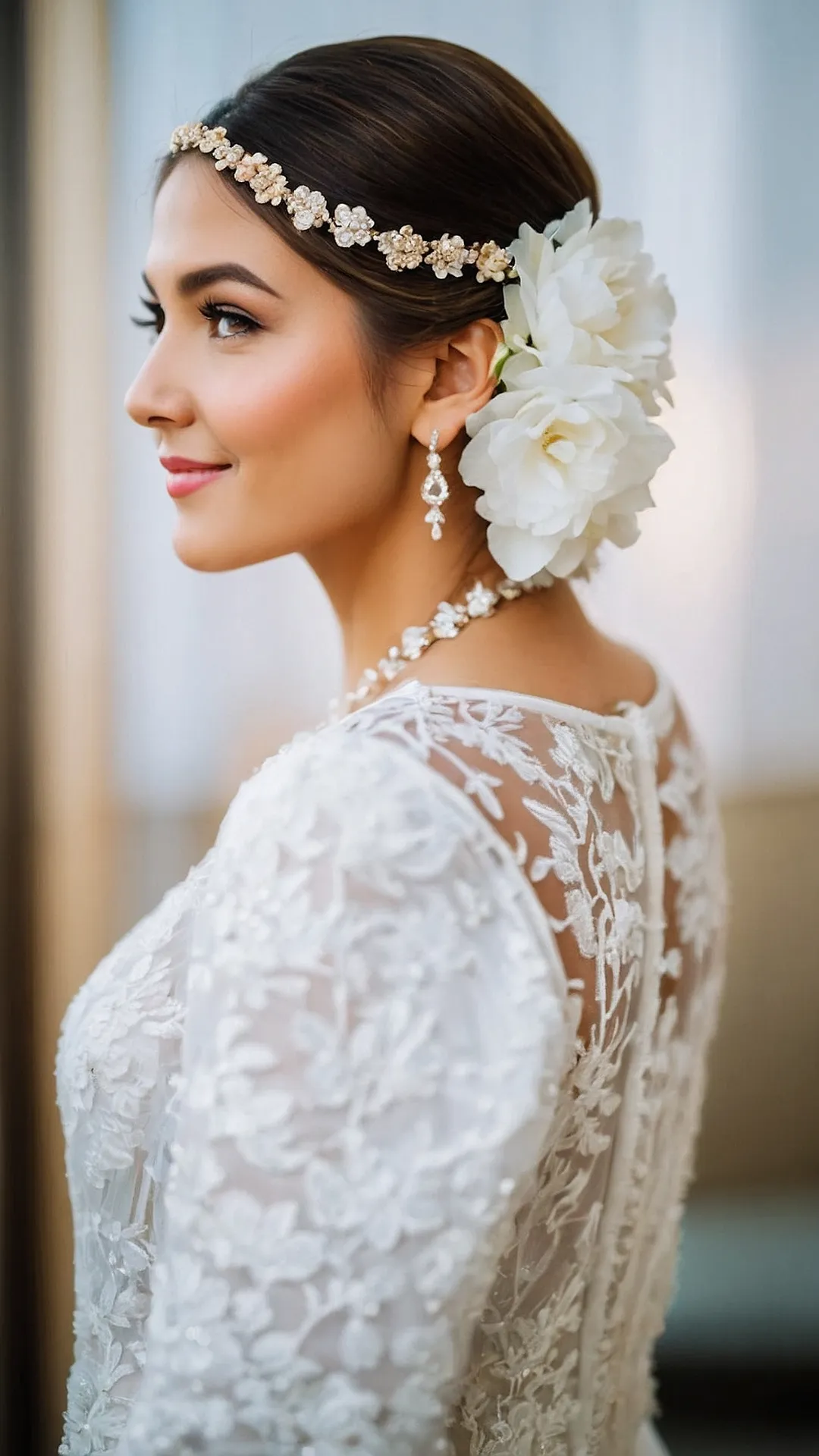 Blooming Bridal Bun