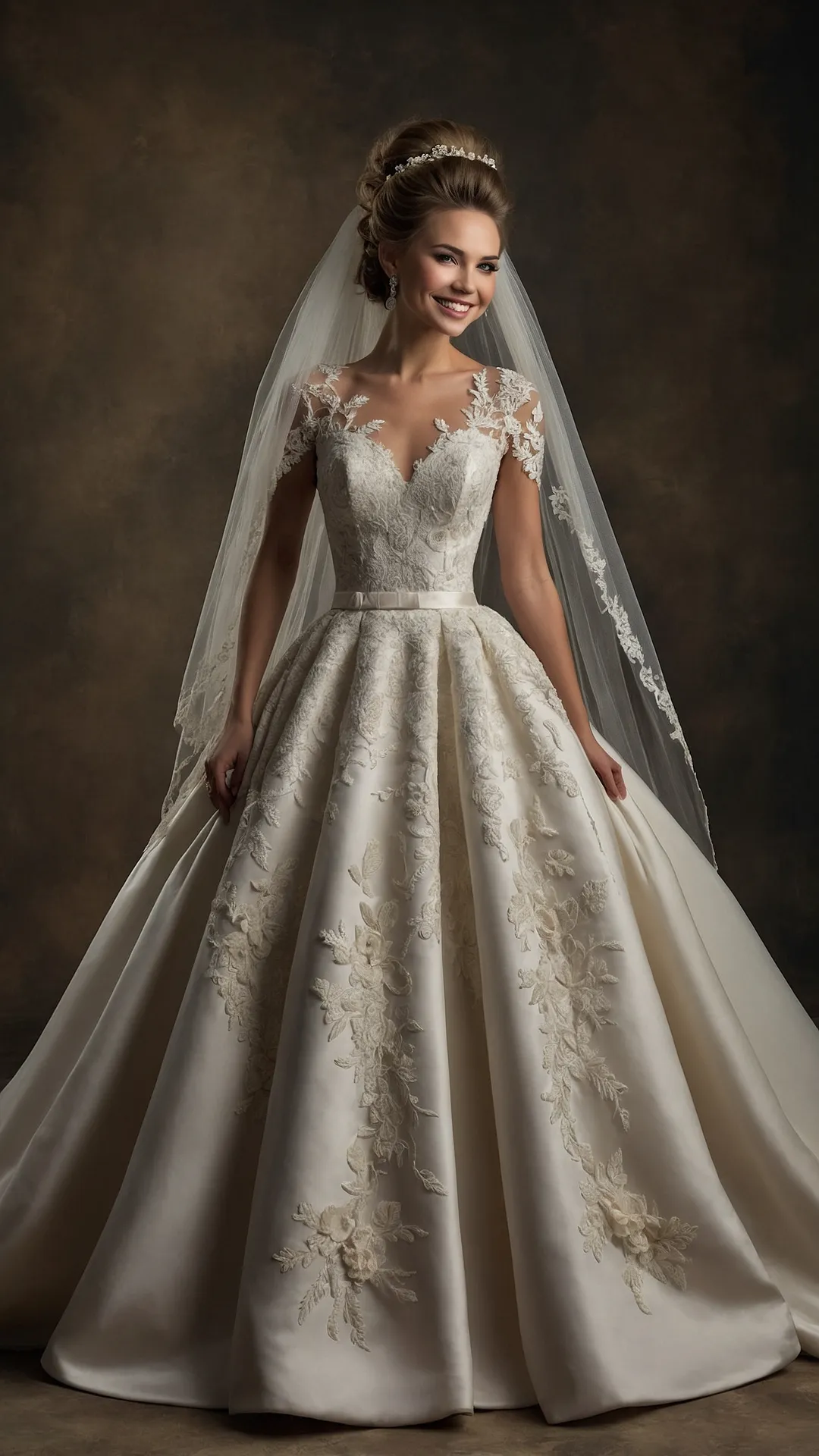 Bridal Bliss Awaits: 20 Stunning Ivory Wedding Dress Ideas 38 Ivory Dream Unveiled