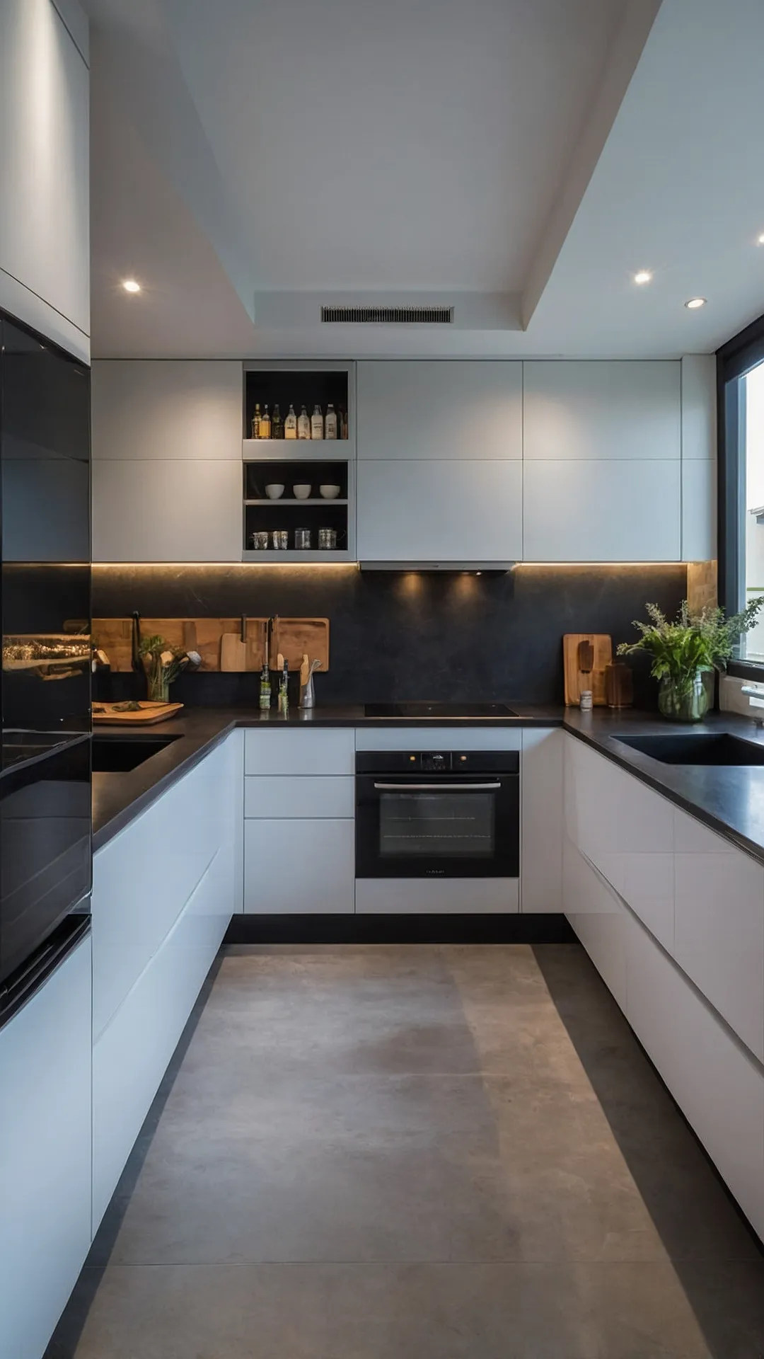 Transform Your Space: 20 Modern Kitchen Design Ideas for 2024 39 Smart Kitchen Vision
