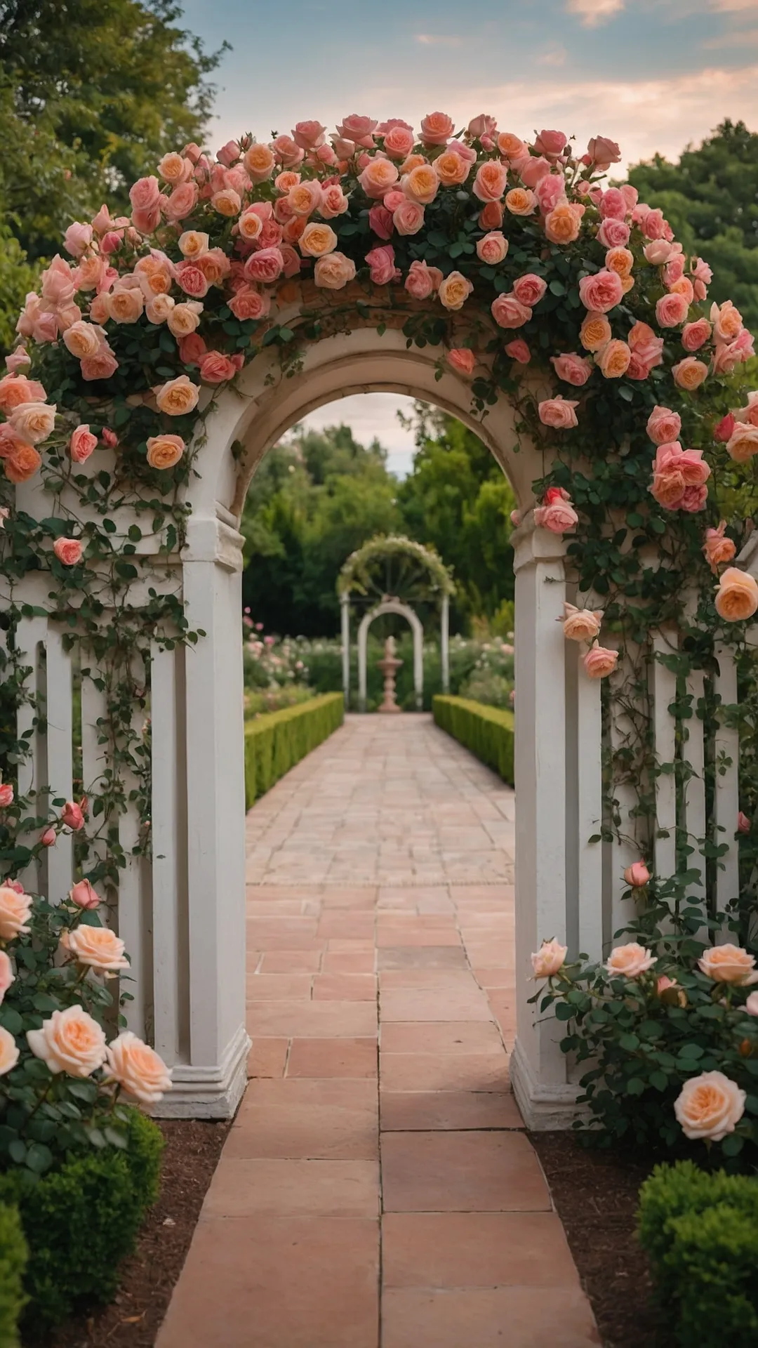 Unleash Your Inner Gardener with These 16 Fabulous Rose Garden Concepts 34 The Rose Path Beckons