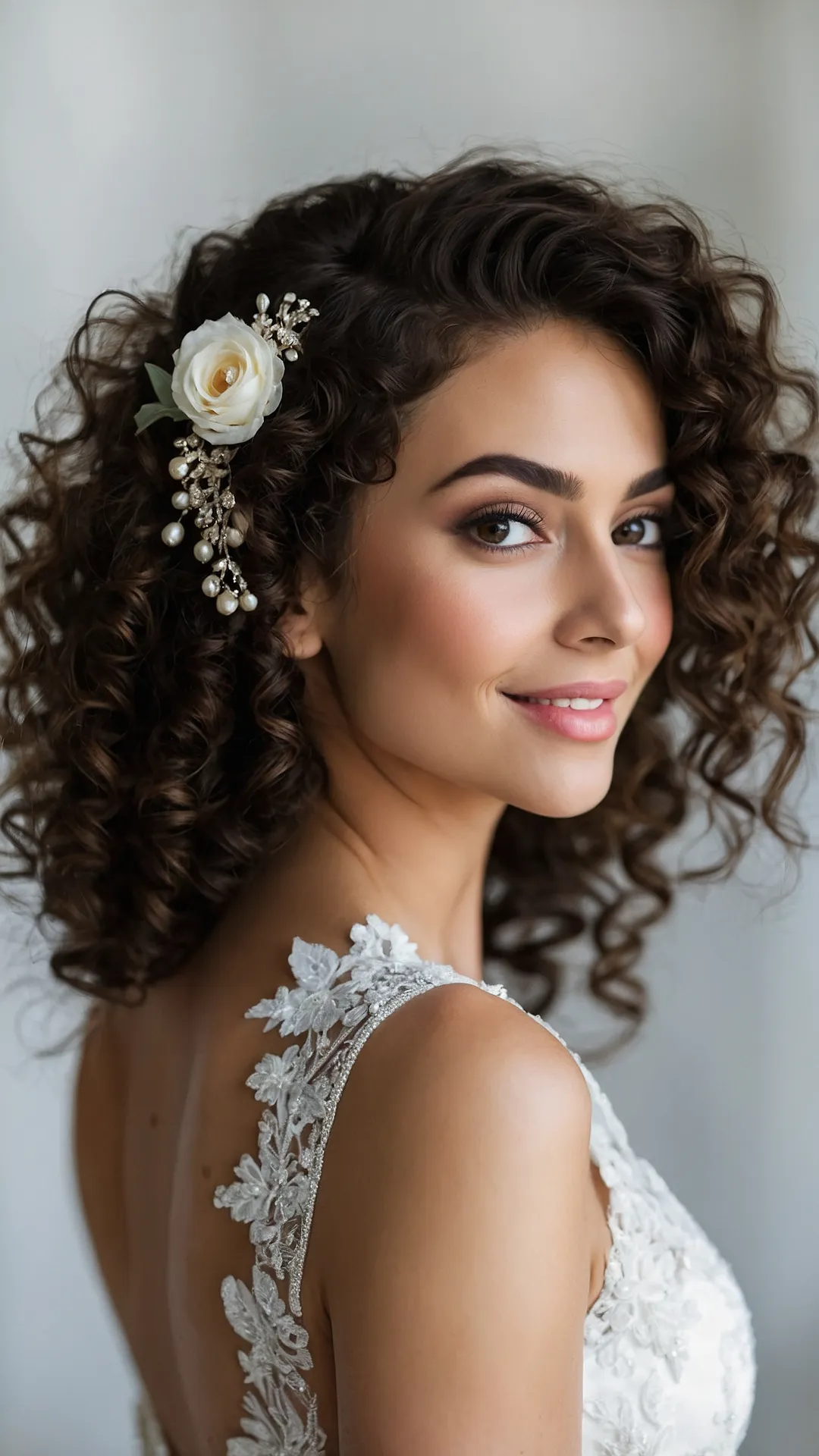 15 Naturally Curly Bridal Hair Ideas for the Perfect Wedding Day 34 Aisle Curls Elevated