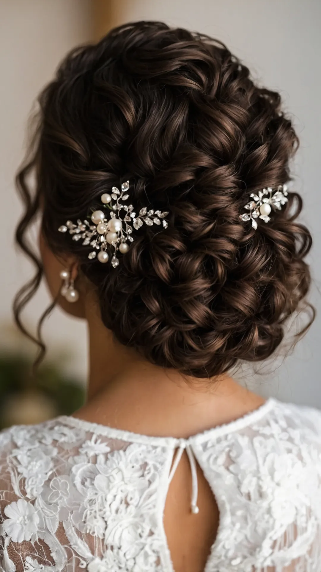 Big Day, Big Curls: 21 Naturally Curly Bridal Styles to Love** ** 33 Aisle Curls Adorned