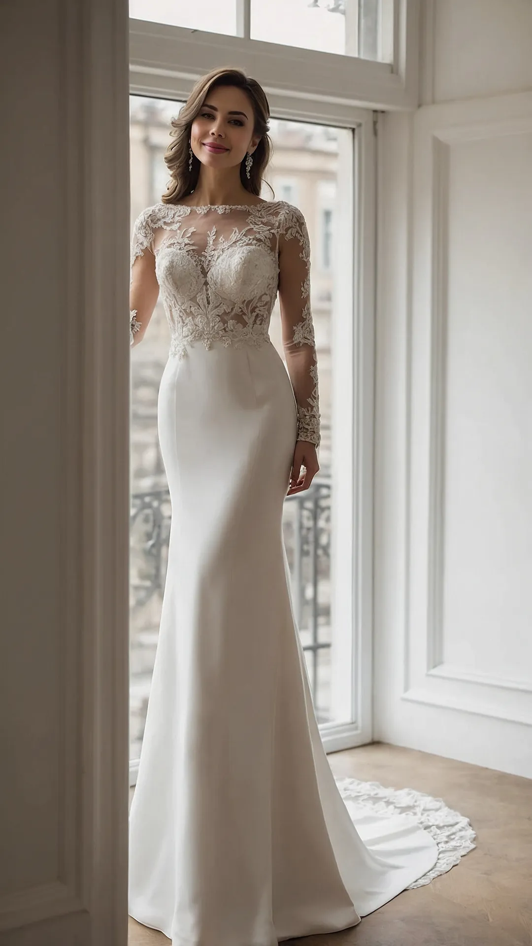 Unveiling the Allure: 22 Stunning Trumpet Wedding Dresses You’ll Adore 44 The Grand Entrance Anthem