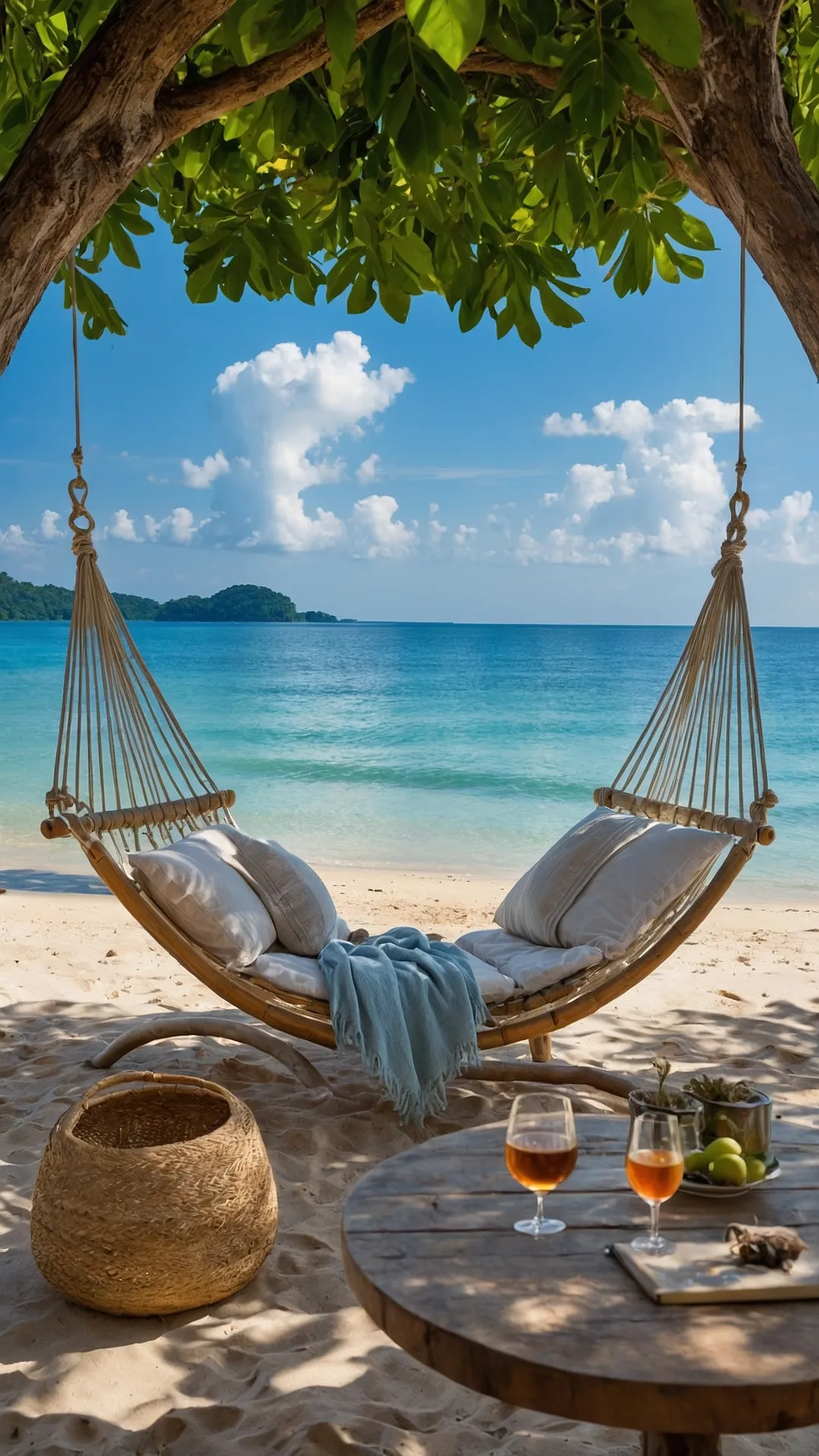 Nature Bliss: 20 Wallpapers that Bring Peace to Your Screens 35 Hammock Whisper