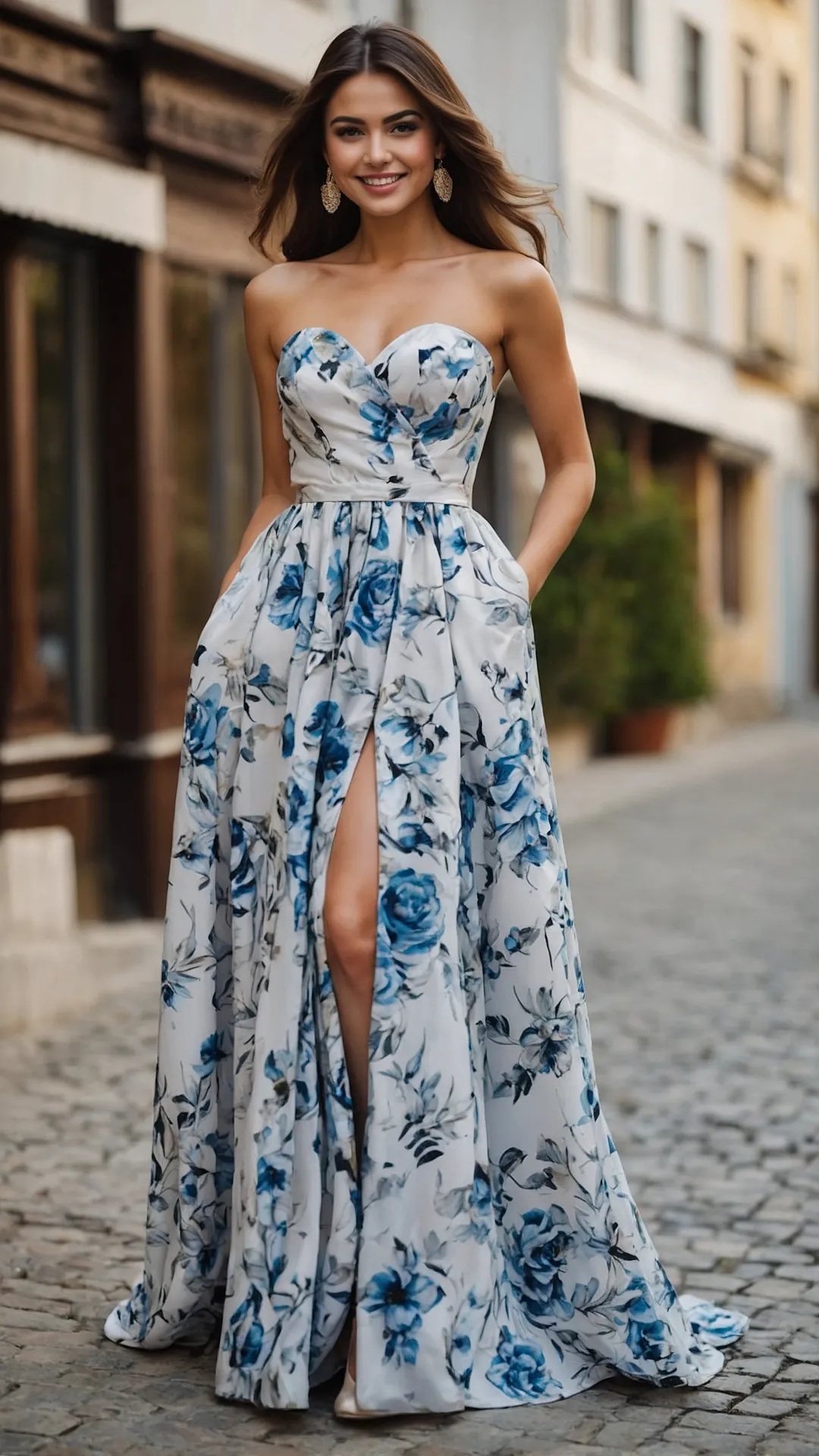 Blooming Into Style: 21 Long Floral Outfit Ideas for Every Occasion 40 Floral Flux
